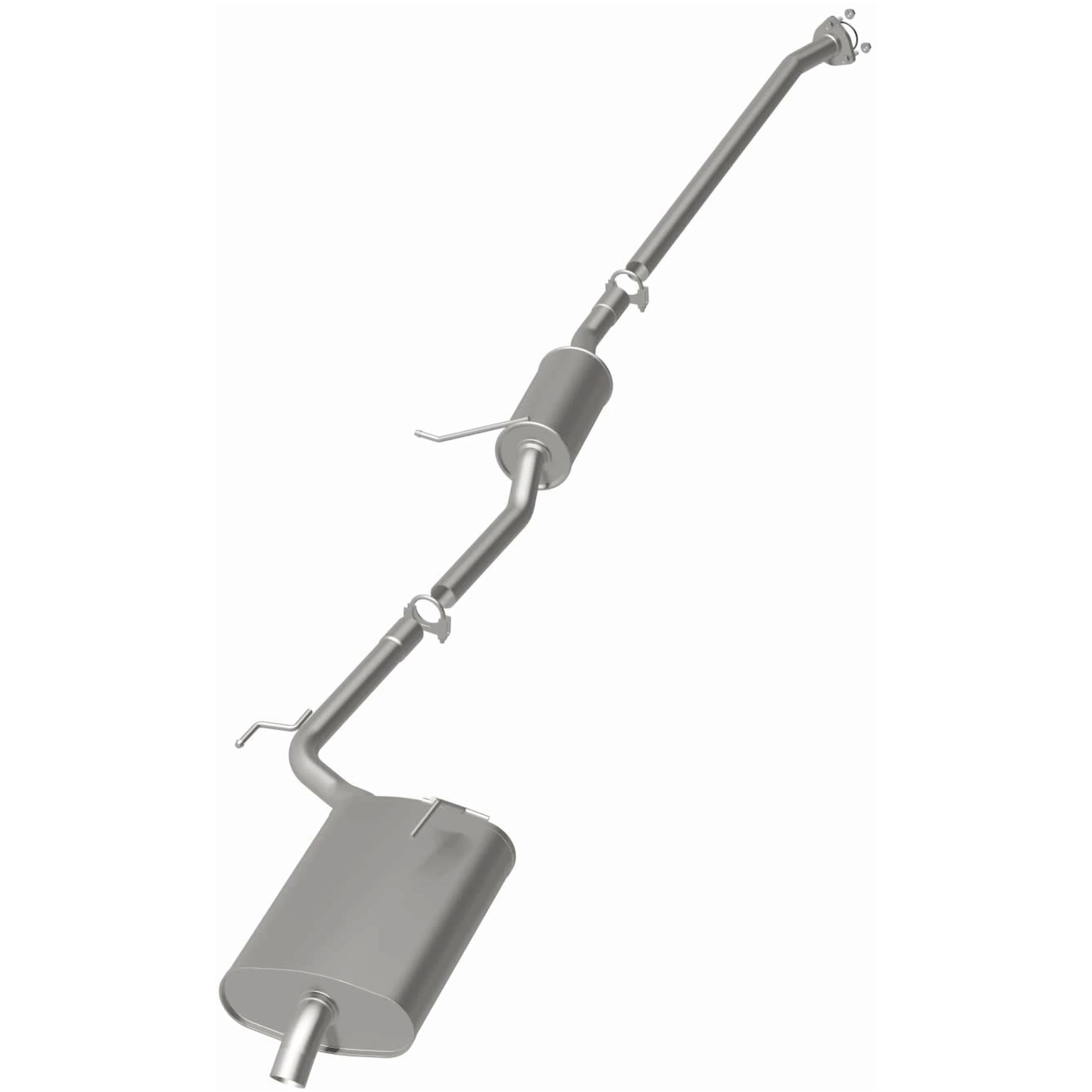 BRExhaust 2003-2007 Honda Accord 2.4L Direct-Fit Exhaust System Kit 106-0151 - Image 3