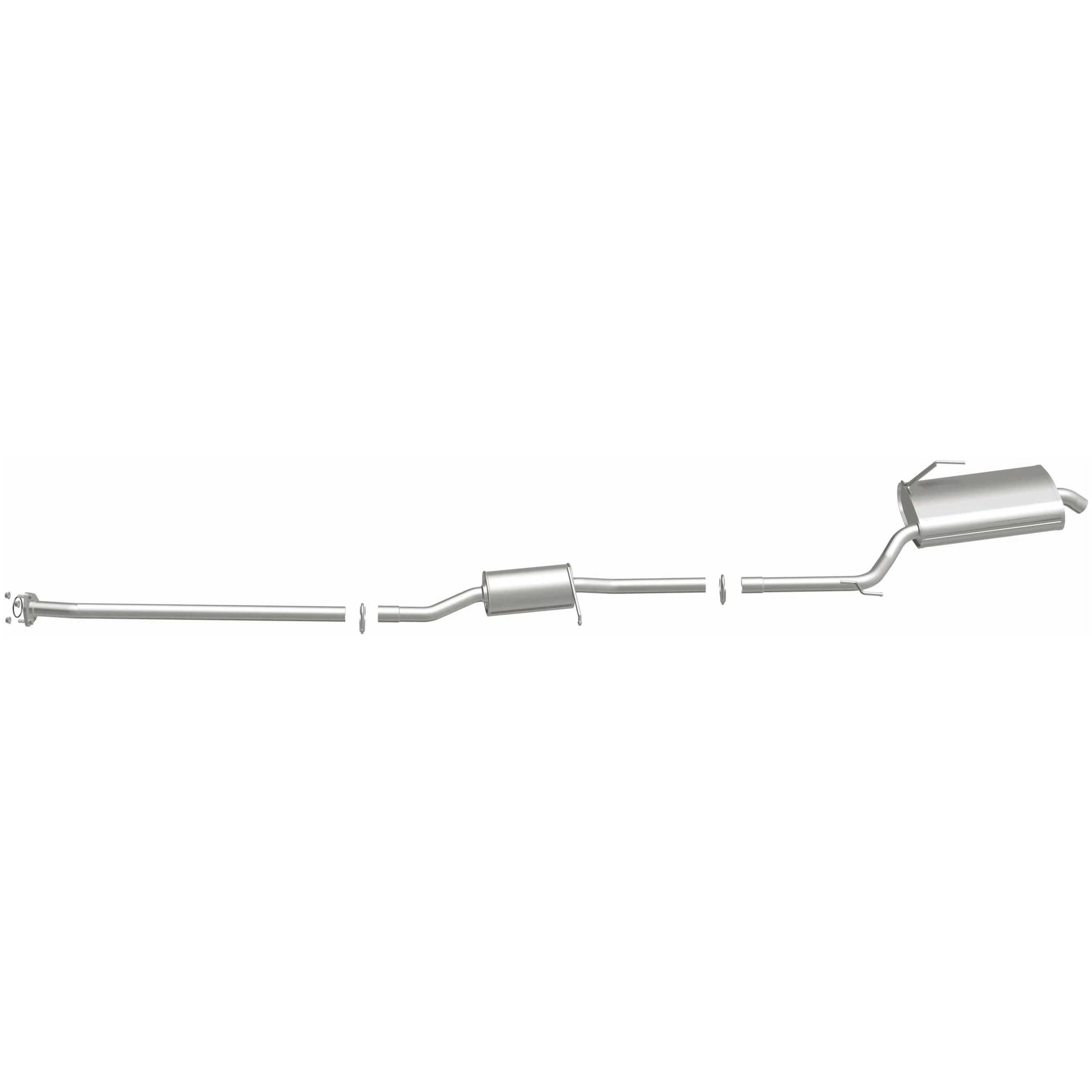 BRExhaust 2003-2007 Honda Accord 2.4L Direct-Fit Exhaust System Kit 106-0151 - Image 5