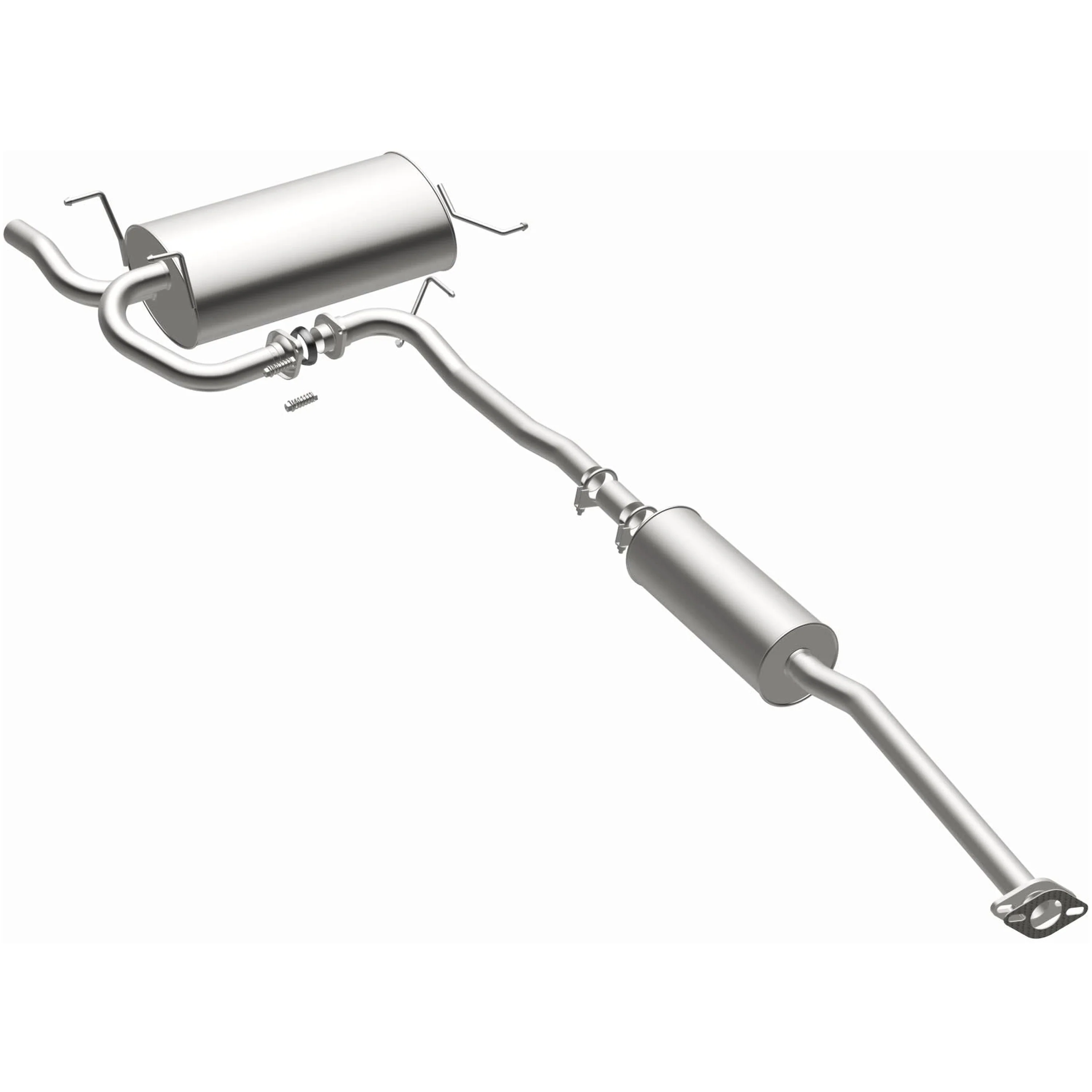 BRExhaust 2005-2006 Nissan X-Trail 2.5L Direct-Fit Exhaust System Kit 106-0155 - Image 2