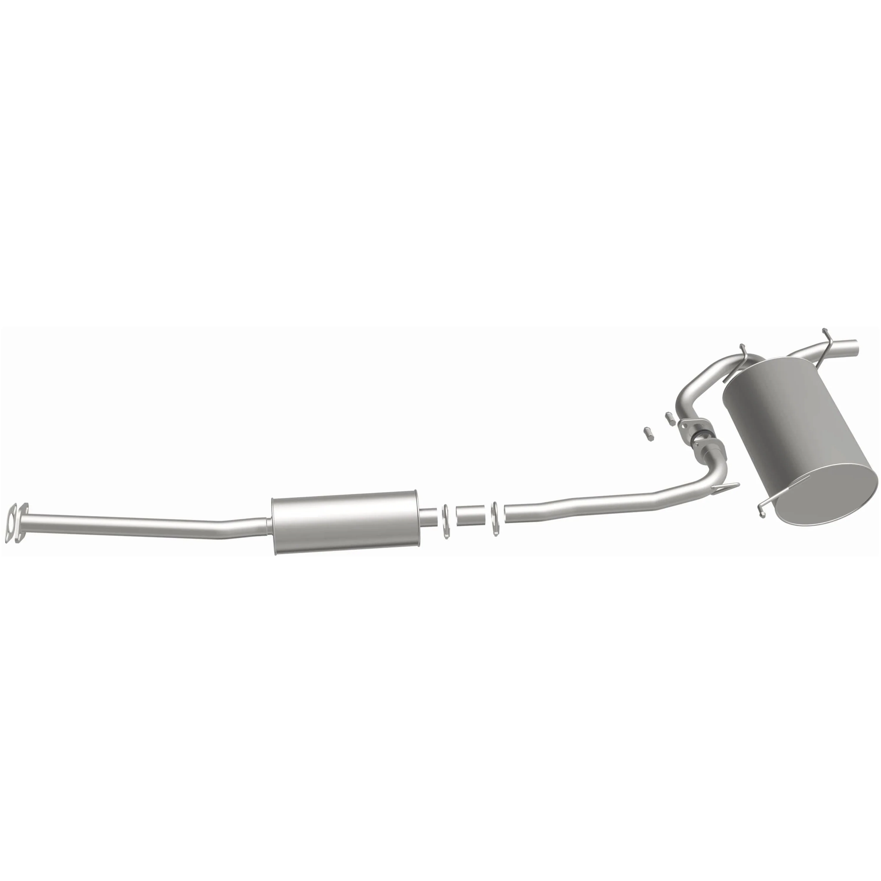 BRExhaust 2005-2006 Nissan X-Trail 2.5L Direct-Fit Exhaust System Kit 106-0155 - Image 5