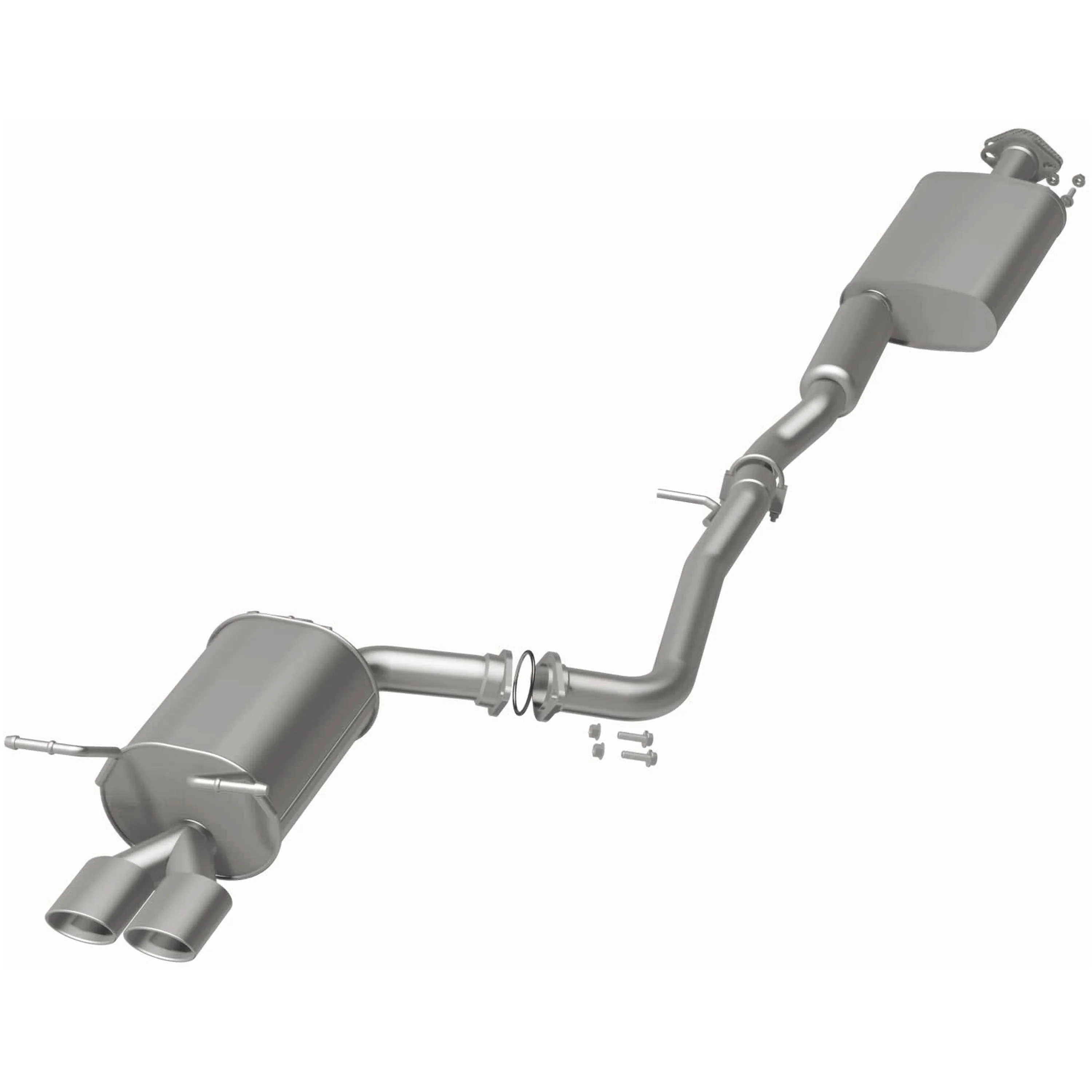 BRExhaust 2003-2004 INFINITI G35 3.5L Direct-Fit Exhaust System Kit 106-0160 - Image 3