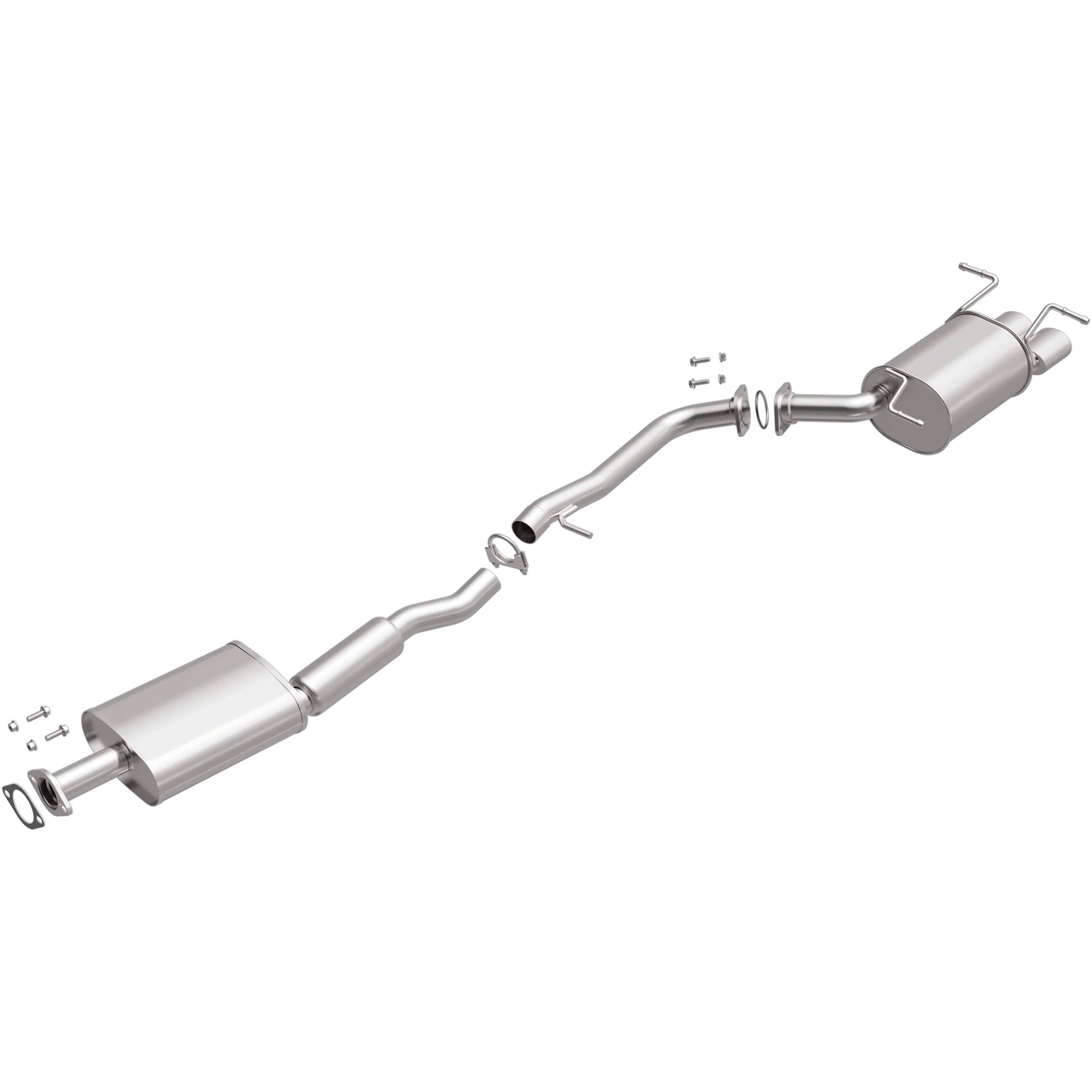 BRExhaust 2003-2004 INFINITI G35 3.5L Direct-Fit Exhaust System Kit 106-0160 - Image 4
