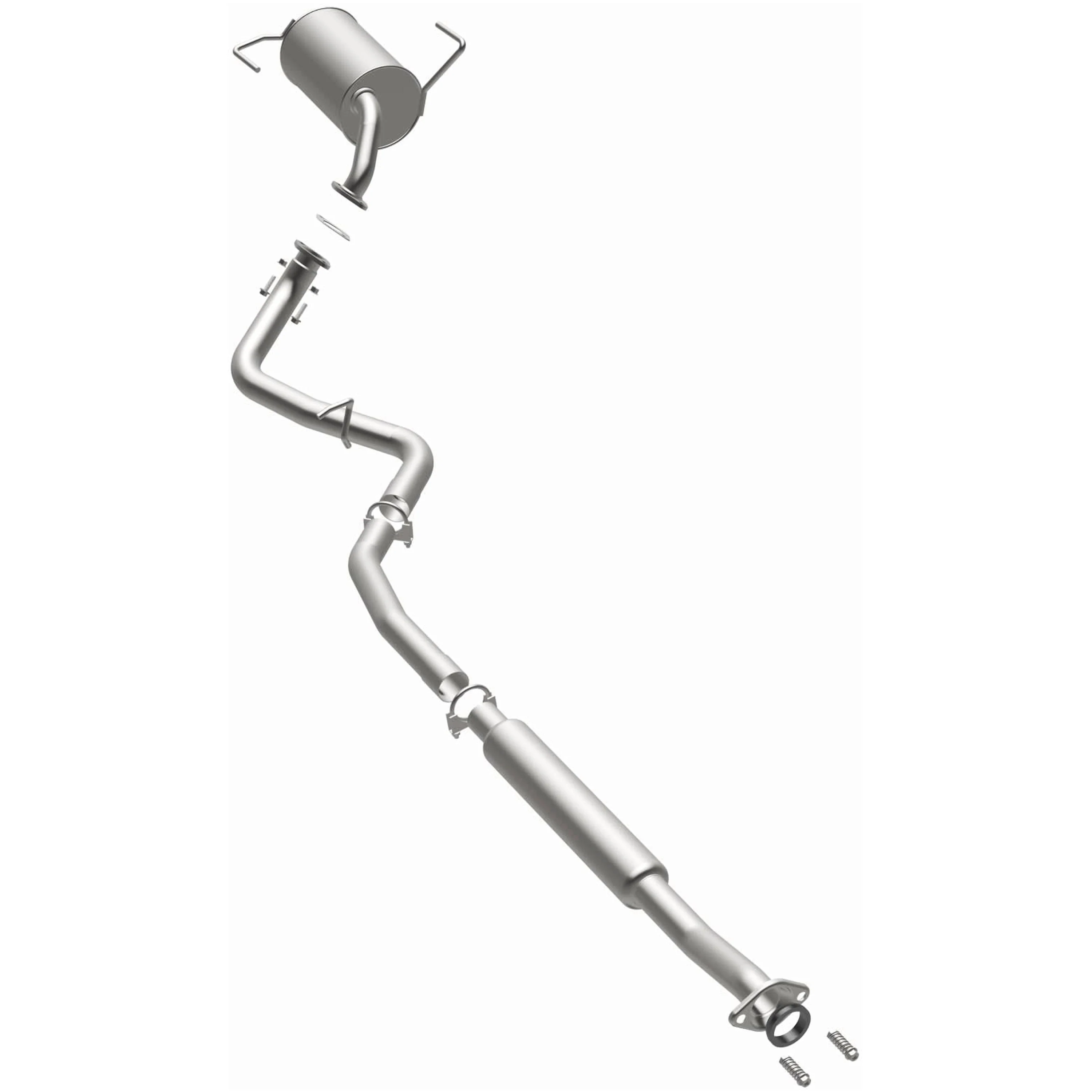BRExhaust 2010-2019 Subaru Outback 2.5L Direct-Fit Exhaust System Kit 106-0162 - Image 2