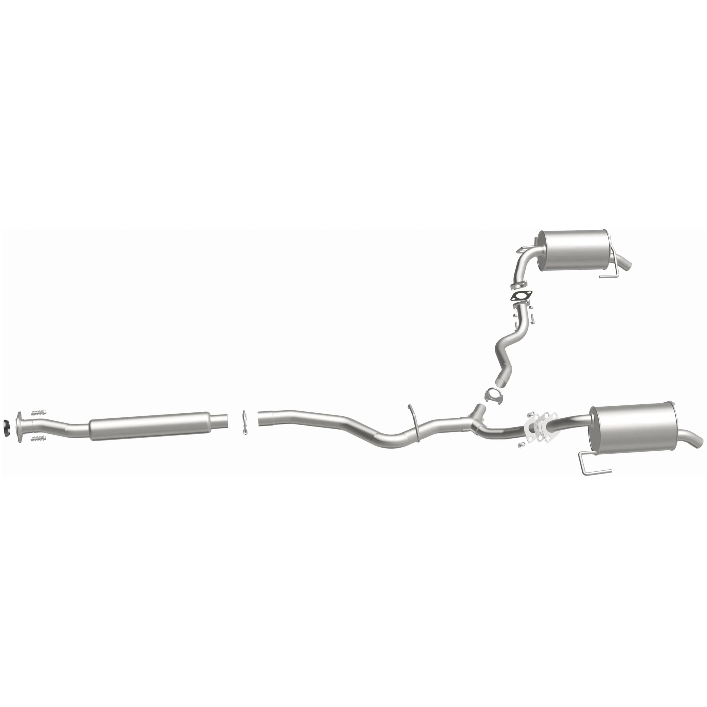 BRExhaust 2005-2007 Subaru Outback 3.0L Direct-Fit Exhaust System Kit 106-0163 - Image 5
