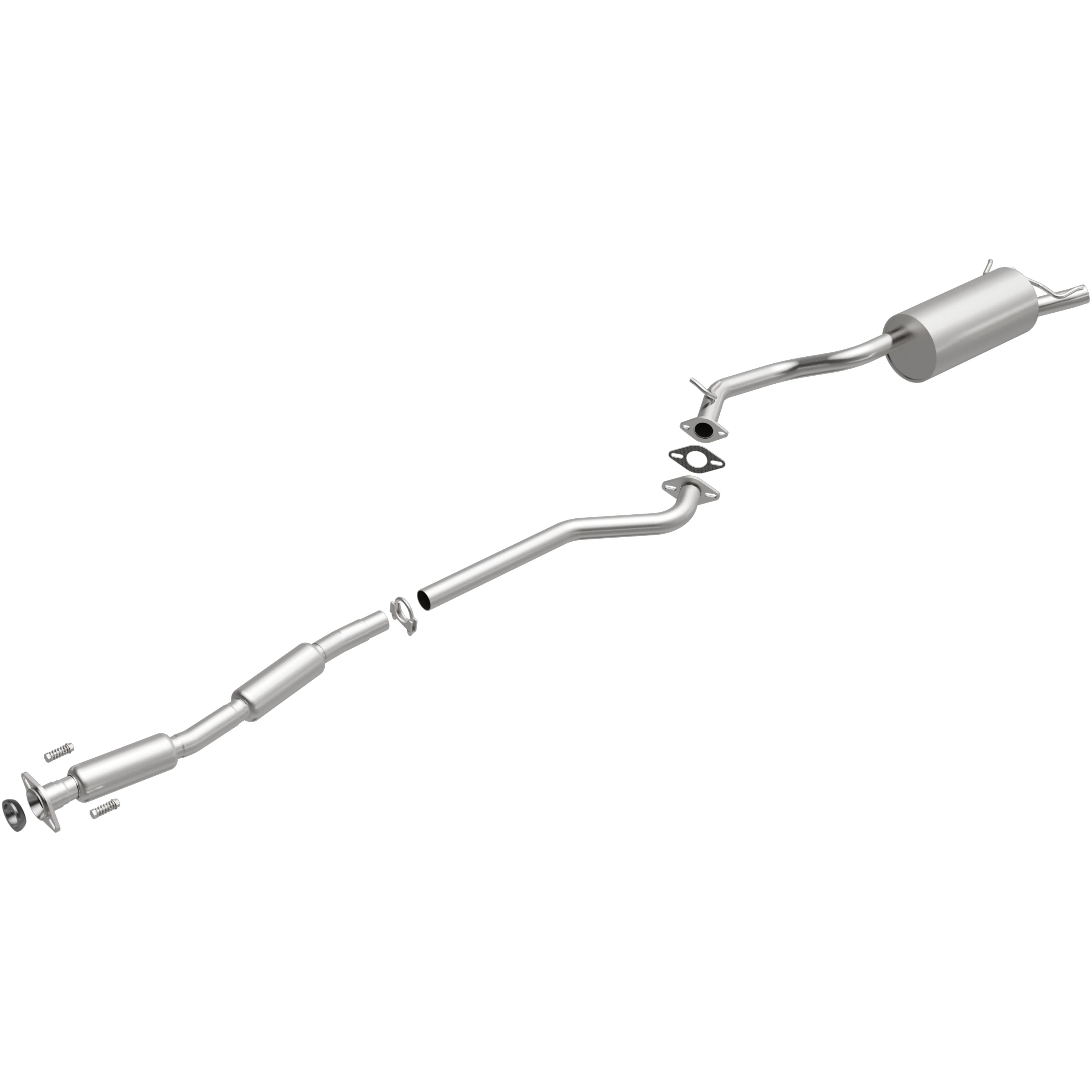 BRExhaust 2003 Subaru Baja 2.5L Direct-Fit Exhaust System Kit 106-0164 - Image 2