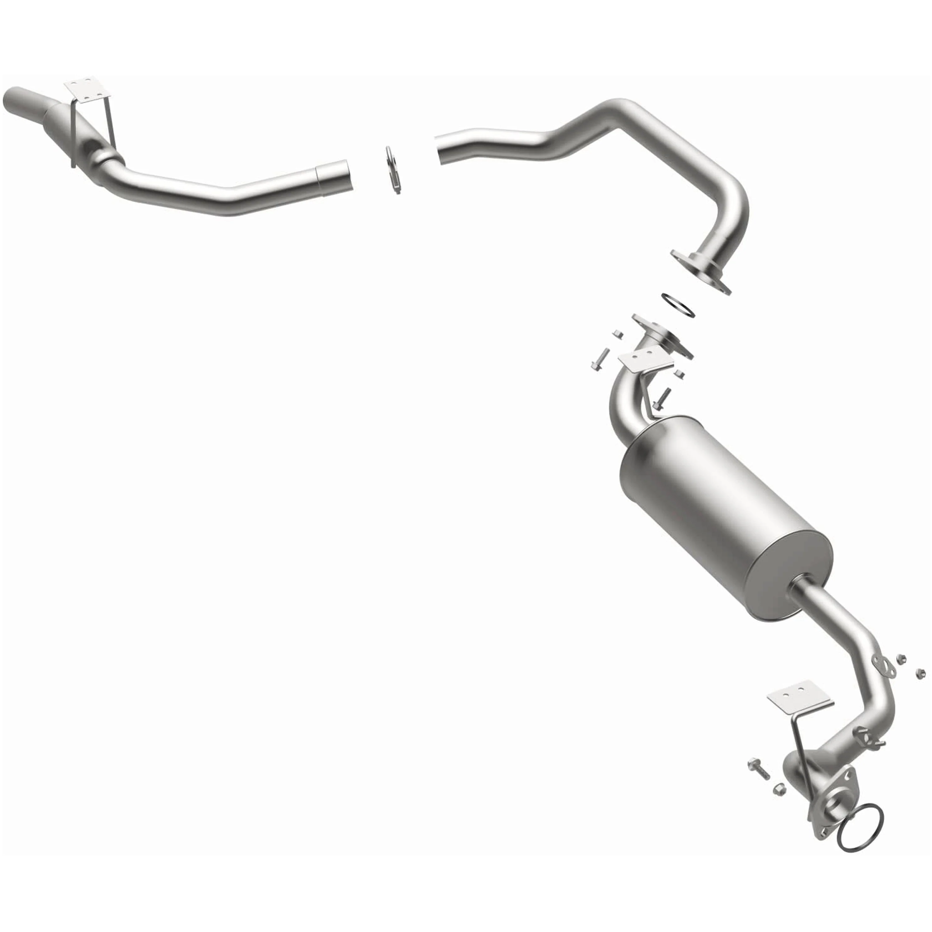 BRExhaust 1996-1997 Lexus LX450 4.5L | 1995-1997 Toyota Land Cruiser 4.5L Direct-Fit Exhaust System Kit 106-0165 - Image 2