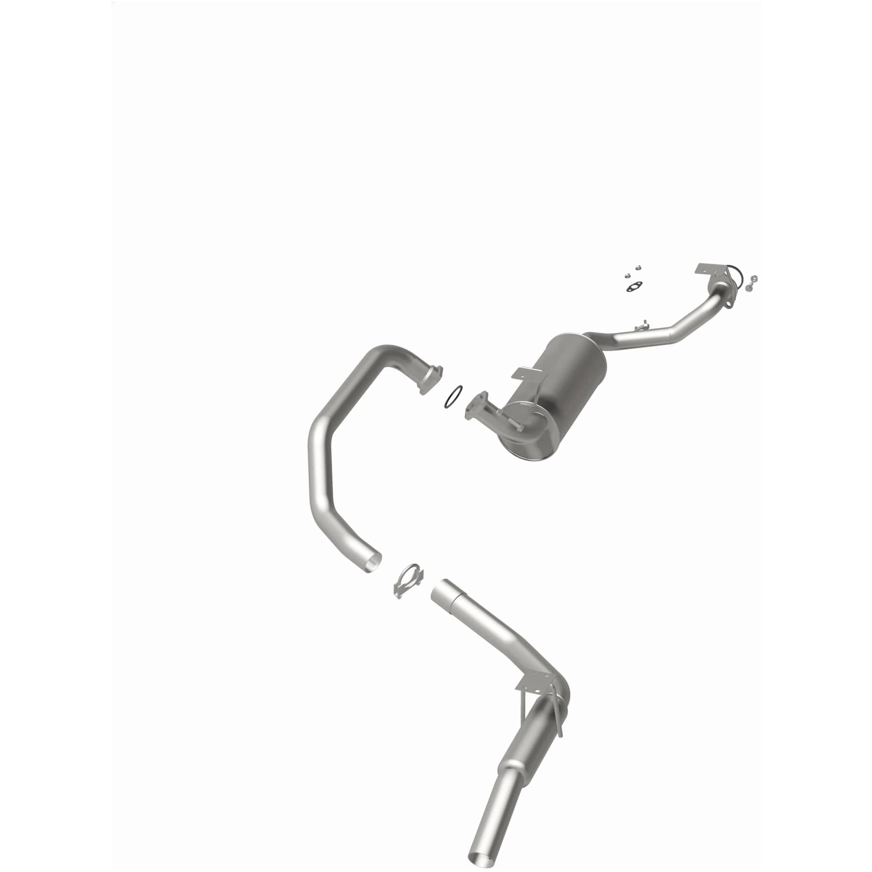 BRExhaust 1996-1997 Lexus LX450 4.5L | 1995-1997 Toyota Land Cruiser 4.5L Direct-Fit Exhaust System Kit 106-0165 - Image 3