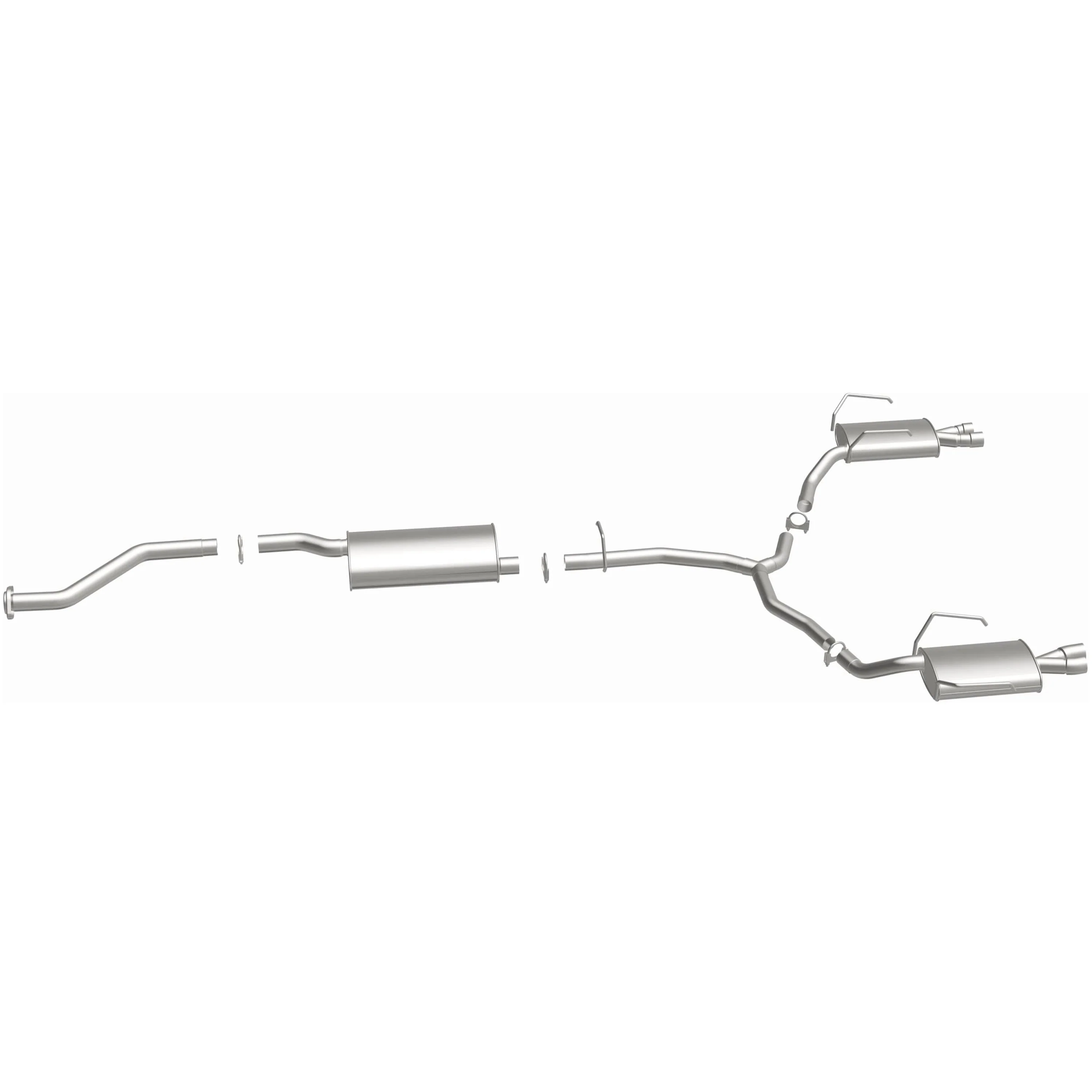 BRExhaust 2007-2008 GMC Acadia 3.6L | 2007-2008 Saturn Outlook 3.6L Direct-Fit Exhaust System Kit 106-0170 - Image 5