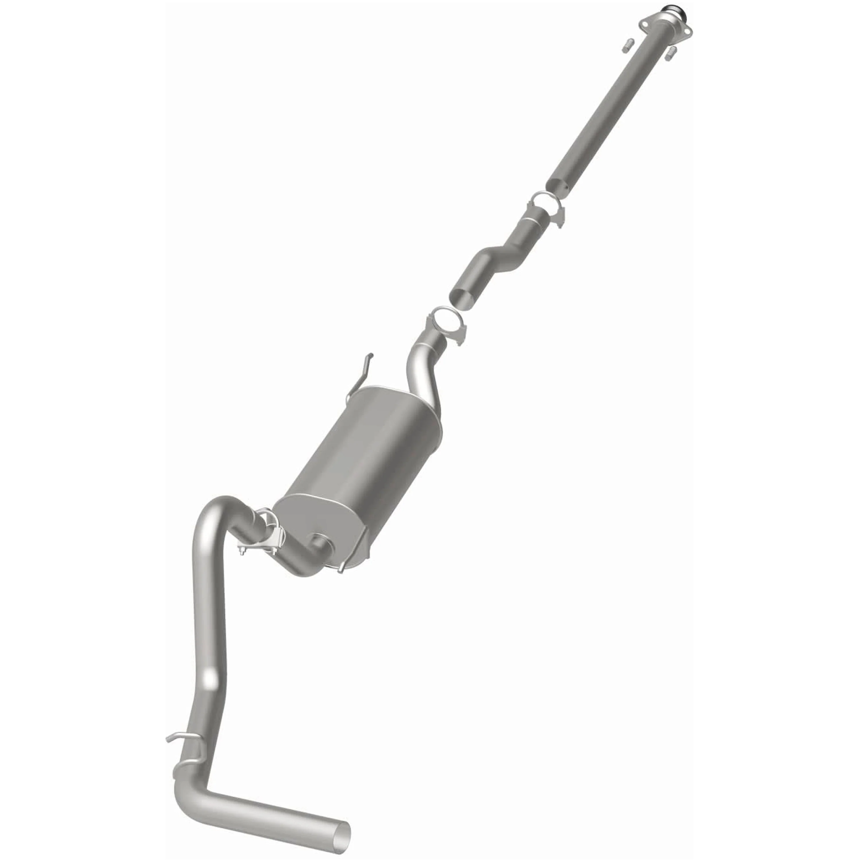 BRExhaust 2005-2012 Toyota Tacoma 4.0L Direct-Fit Exhaust System Kit 106-0171 - Image 3
