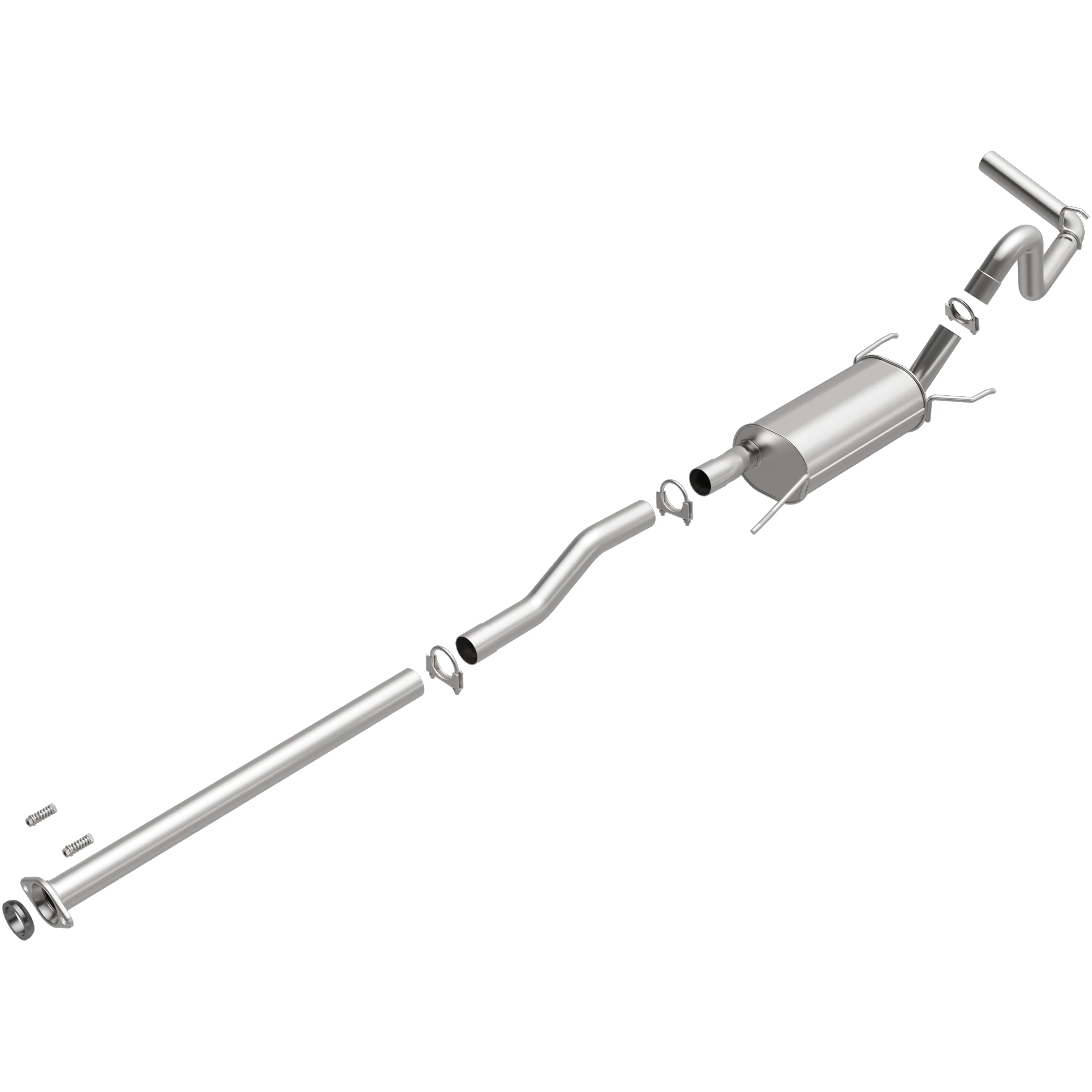 BRExhaust 2005-2012 Toyota Tacoma 4.0L Direct-Fit Exhaust System Kit 106-0171 - Image 4