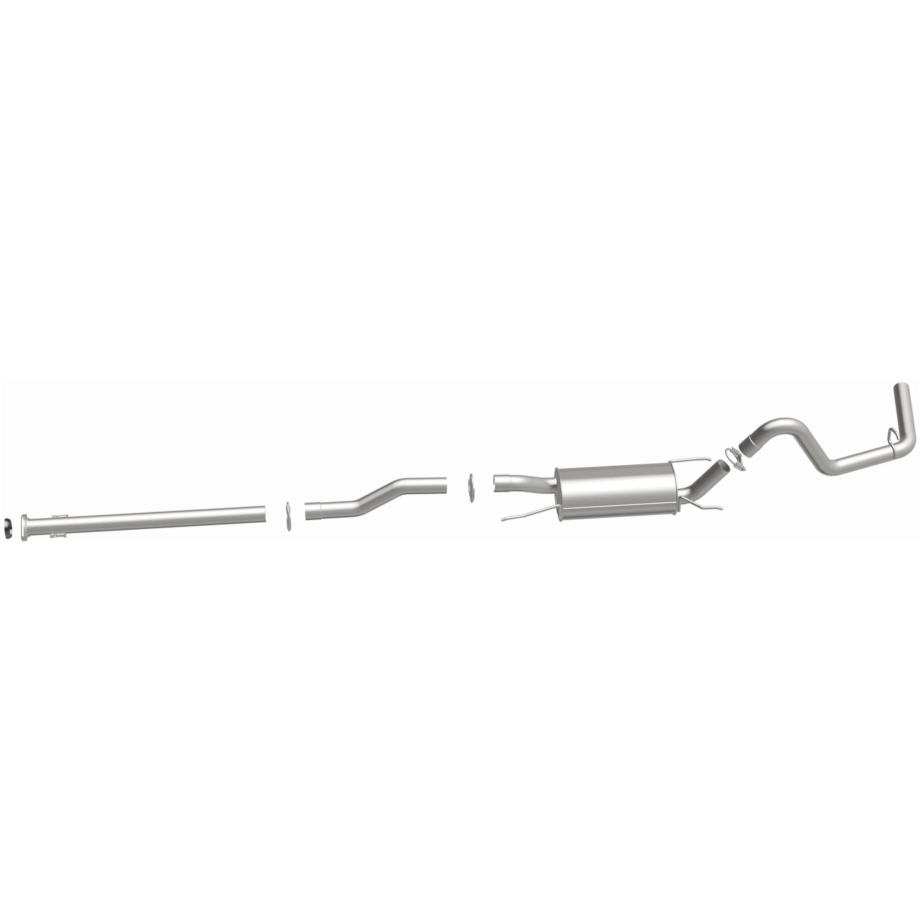 BRExhaust 2005-2012 Toyota Tacoma 4.0L Direct-Fit Exhaust System Kit 106-0171 - Image 5