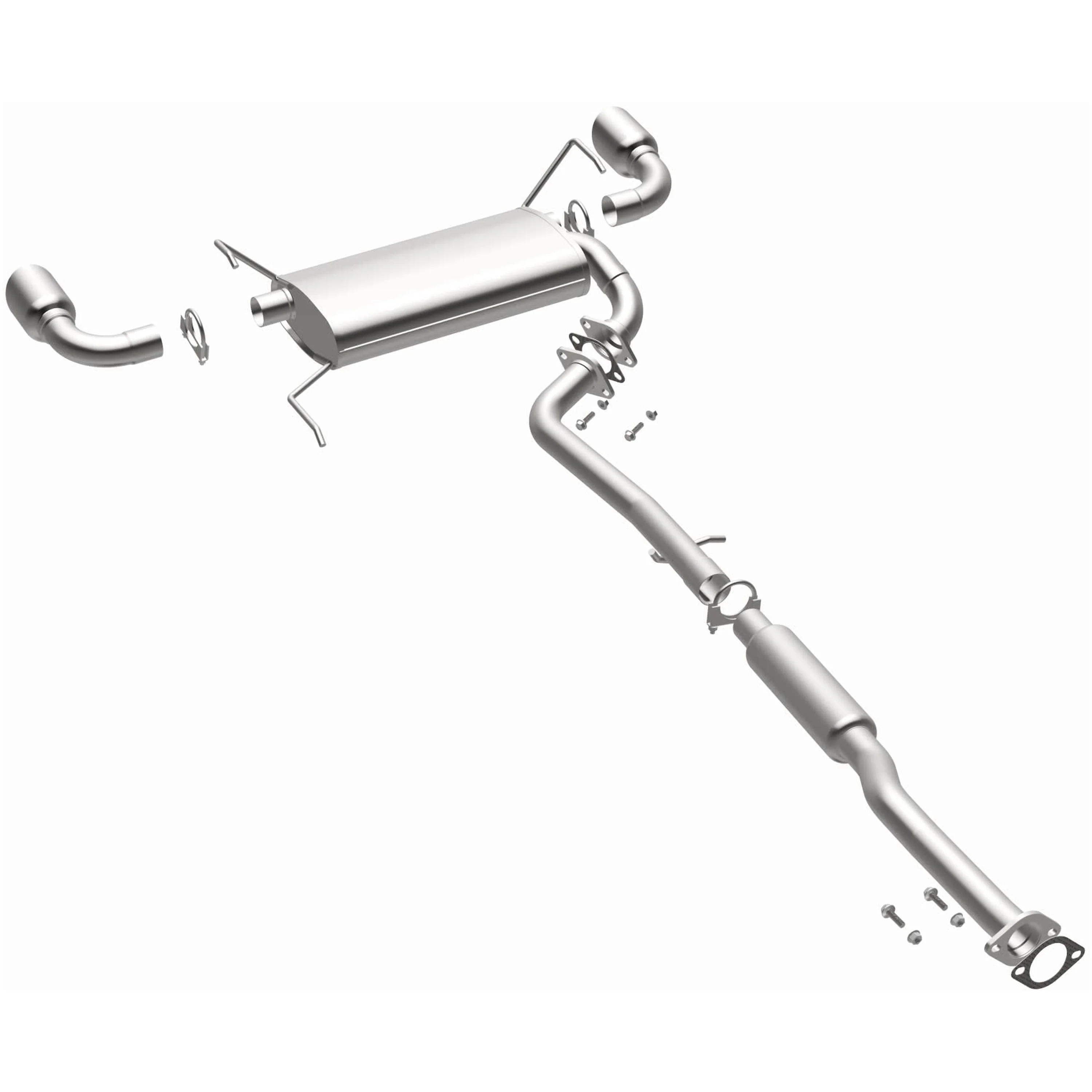 BRExhaust 2003-2007 INFINITI G35 3.5L Direct-Fit Exhaust System Kit 106-0173 - Image 2