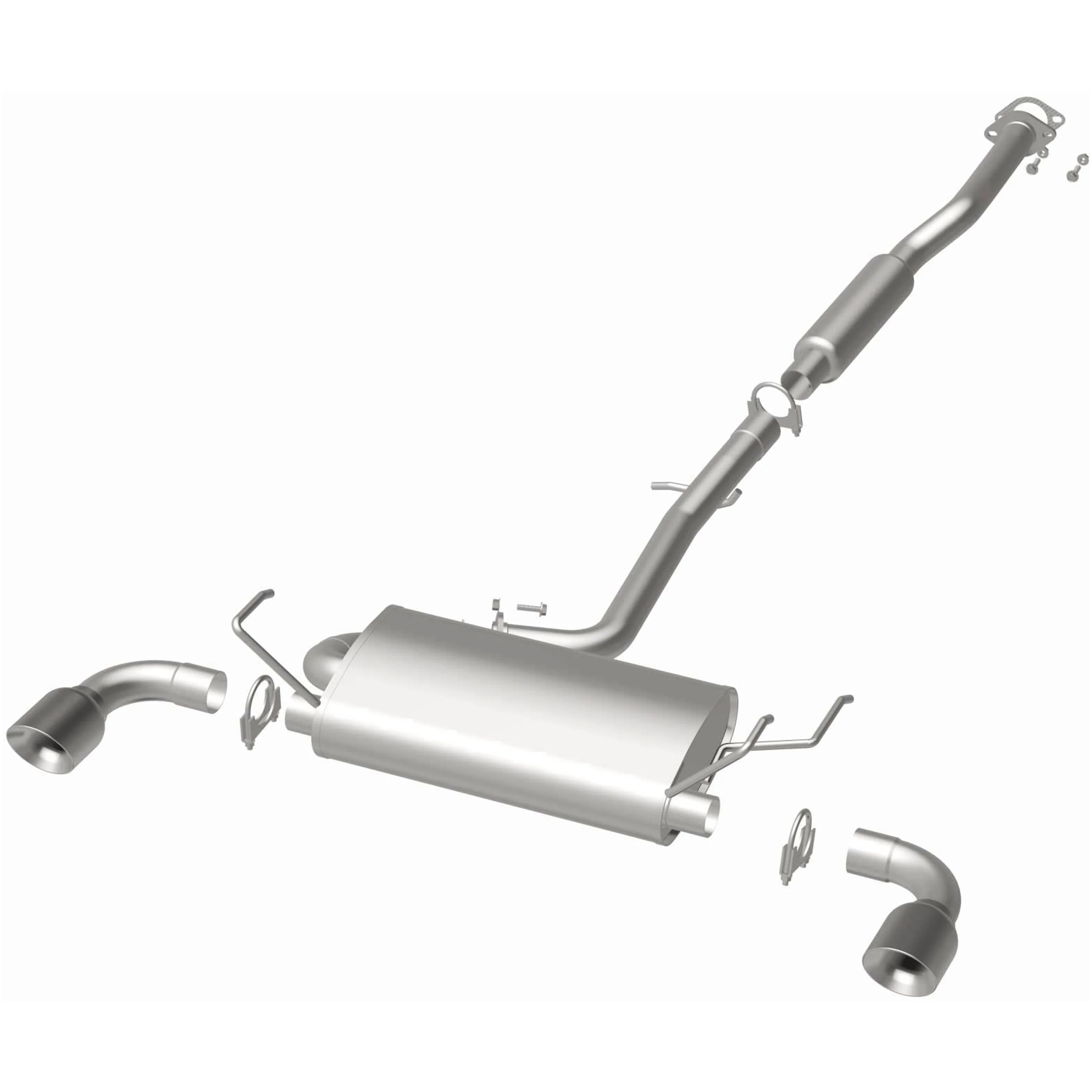 BRExhaust 2003-2007 INFINITI G35 3.5L Direct-Fit Exhaust System Kit 106-0173 - Image 3