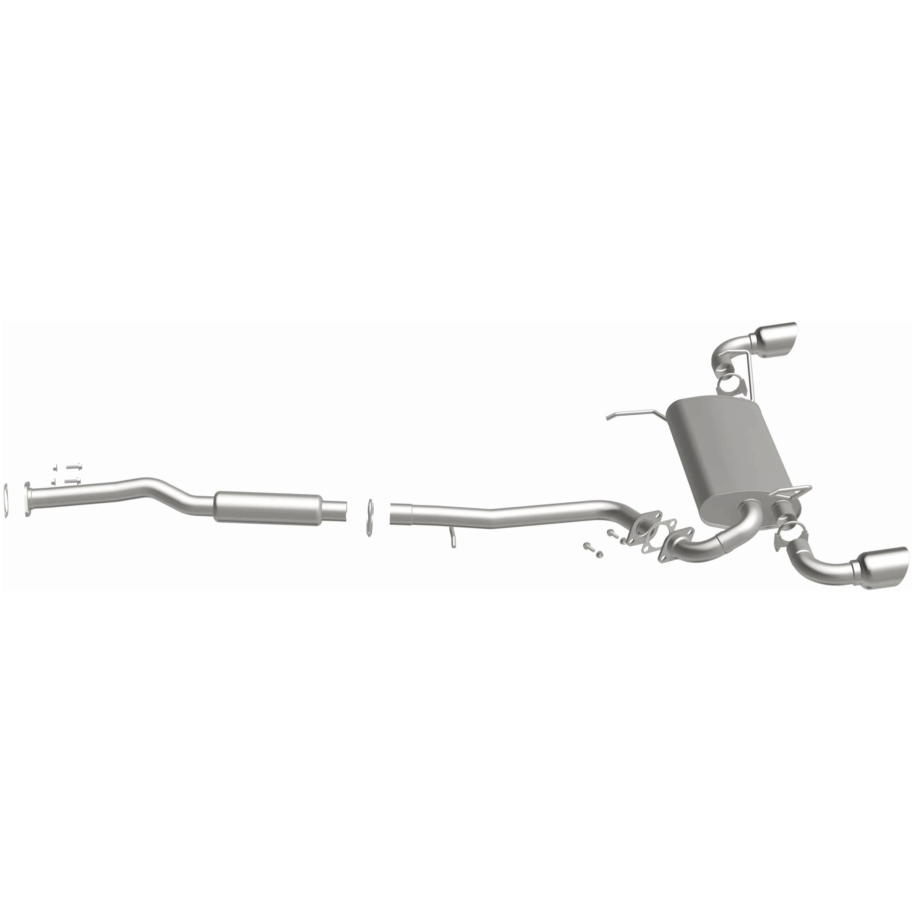 BRExhaust 2003-2007 INFINITI G35 3.5L Direct-Fit Exhaust System Kit 106-0173 - Image 5
