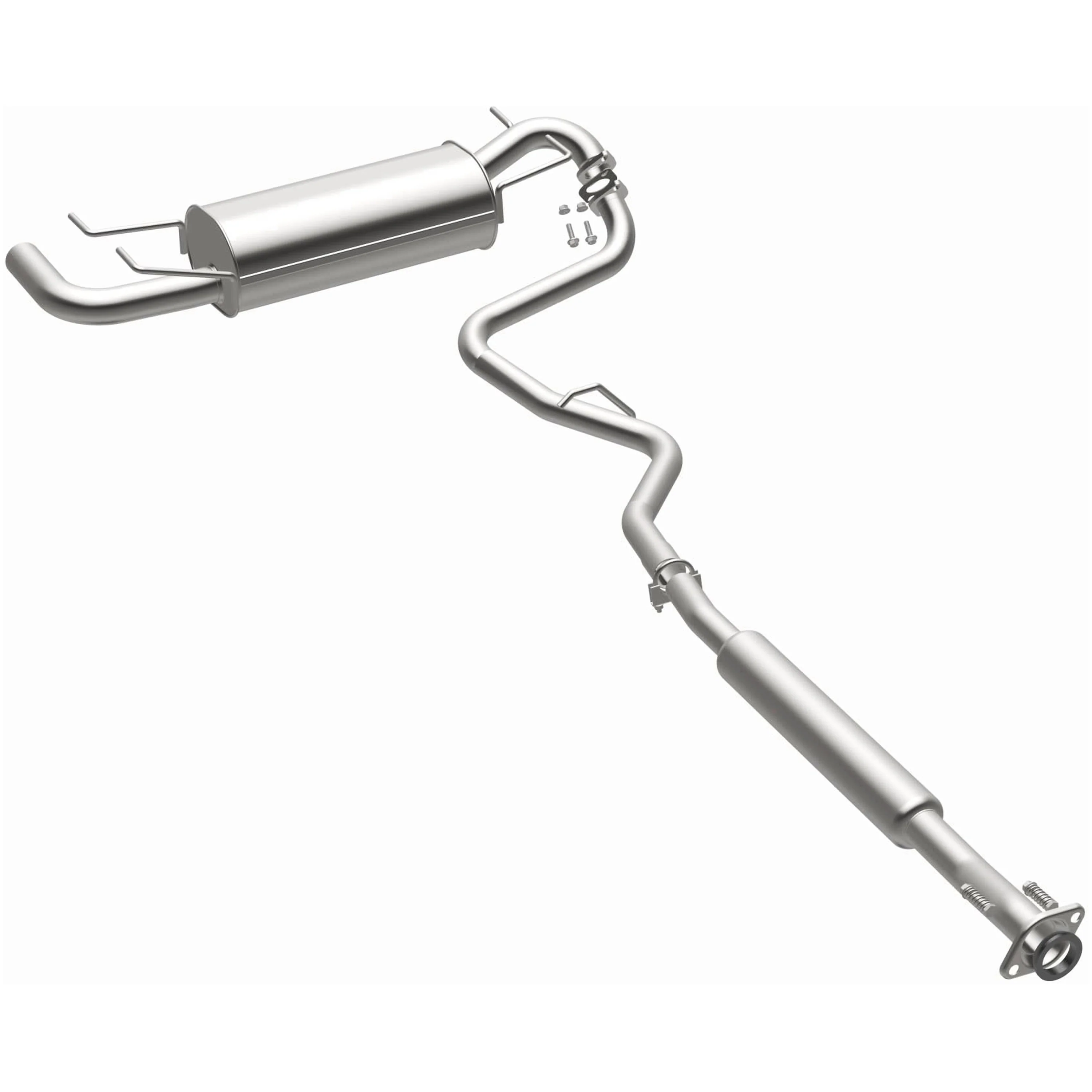 BRExhaust 2008-2011 Subaru Impreza 2.5L Direct-Fit Exhaust System Kit 106-0182 - Image 2