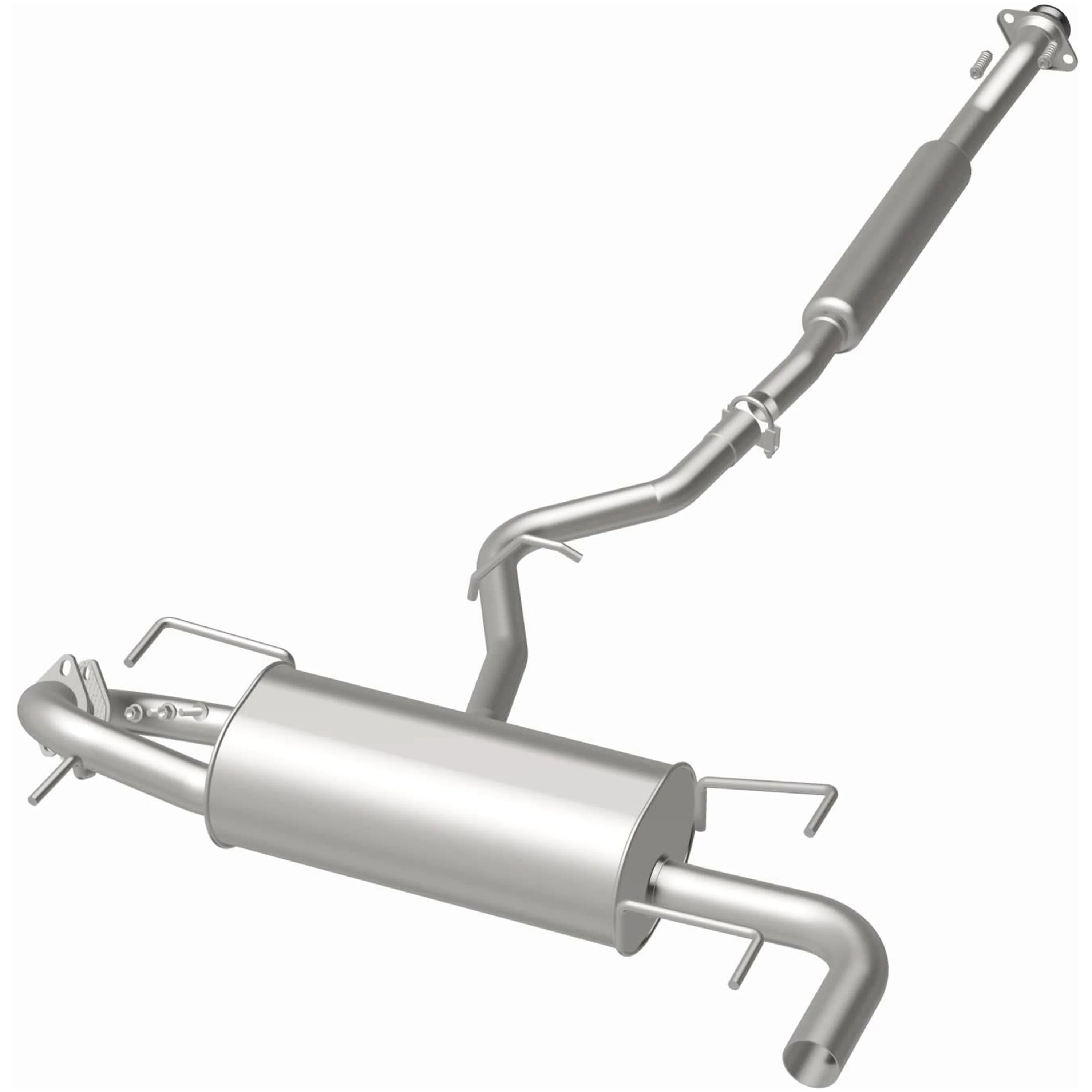 BRExhaust 2008-2011 Subaru Impreza 2.5L Direct-Fit Exhaust System Kit 106-0182 - Image 3