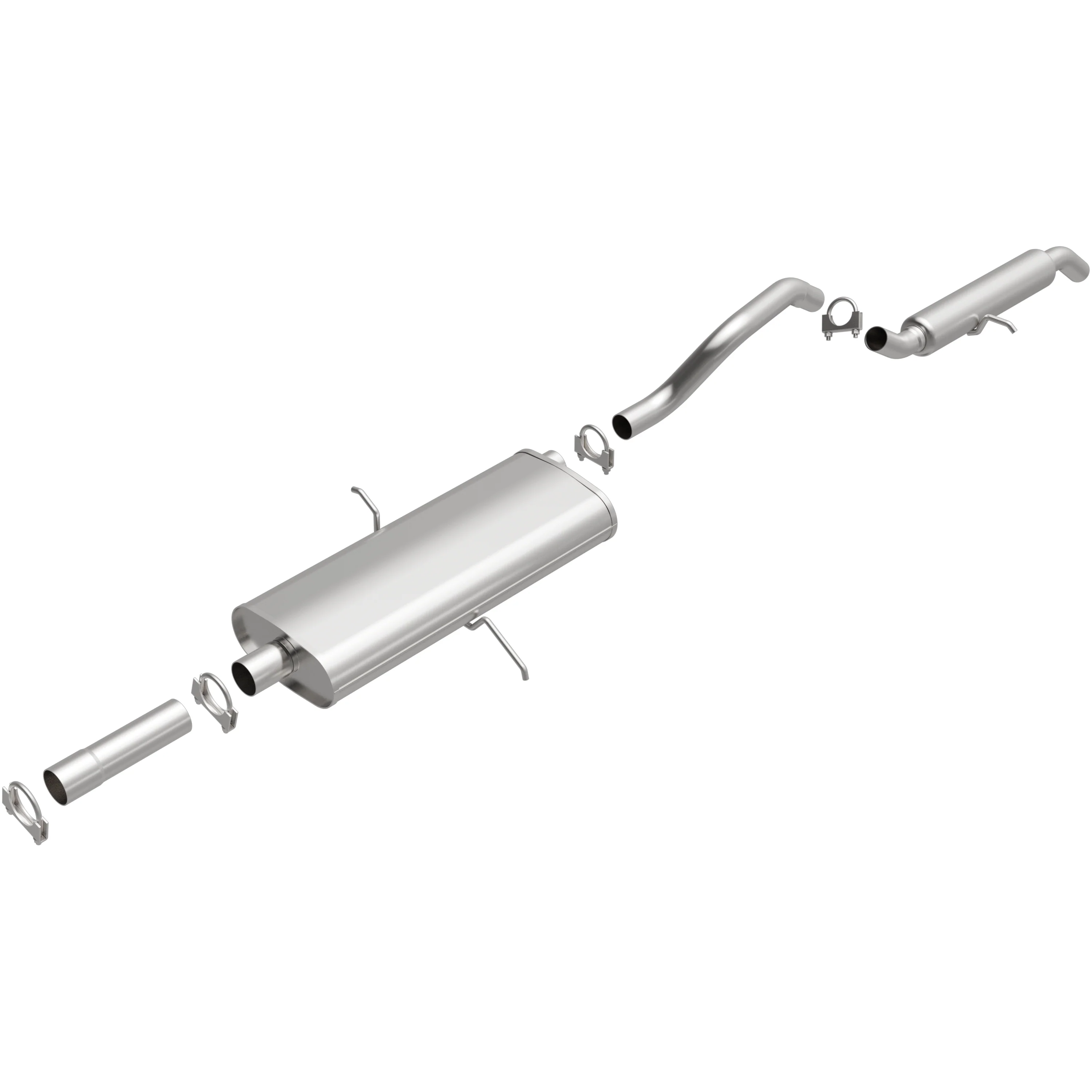 BRExhaust 2001-2007 Chrysler Town & Country 3.3L | 2001-2005 Dodge Grand Caravan 3.3L Direct-Fit Exhaust System Kit 106-0185 - Image 2