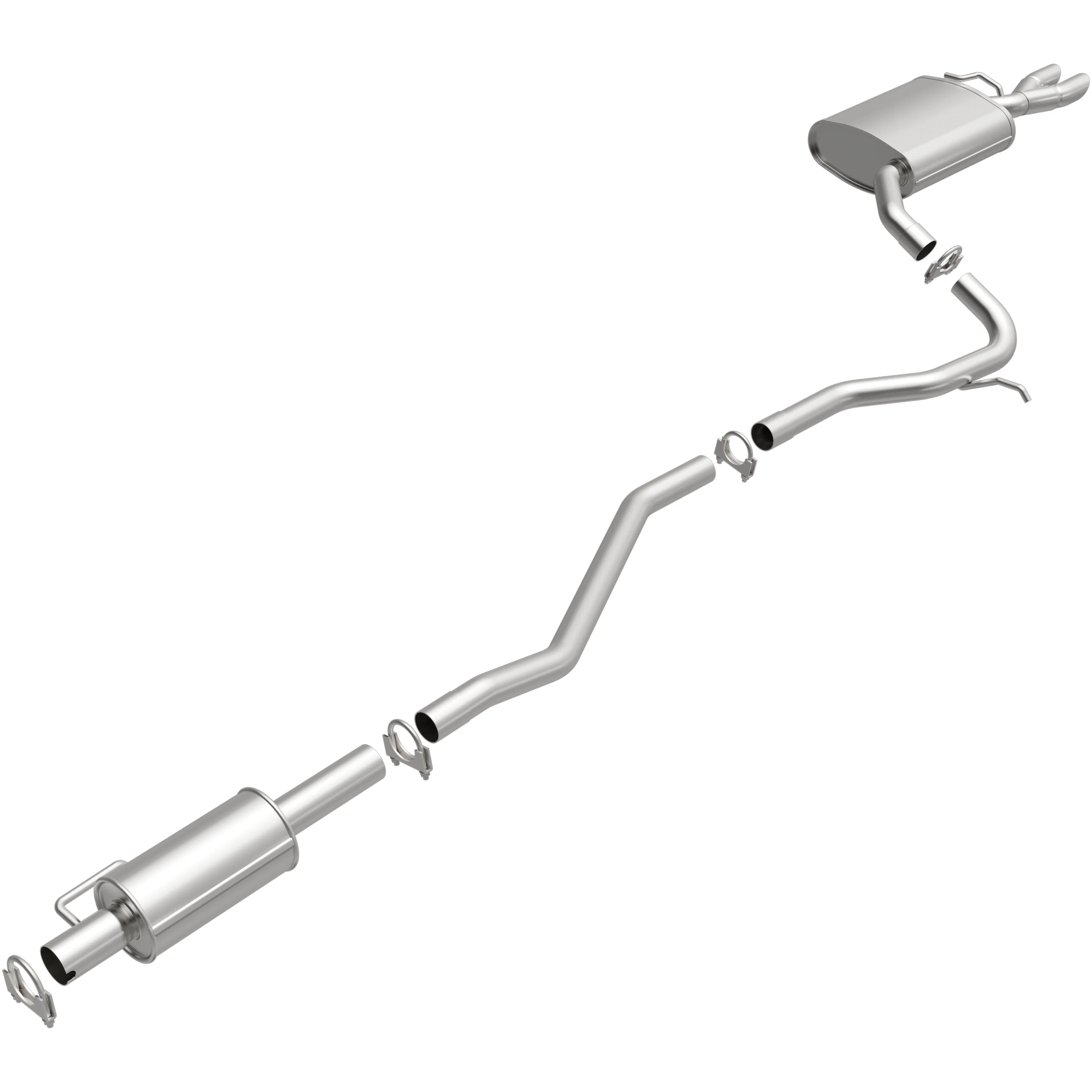 BRExhaust Direct-Fit Exhaust System Kit 106-0191 - Image 4