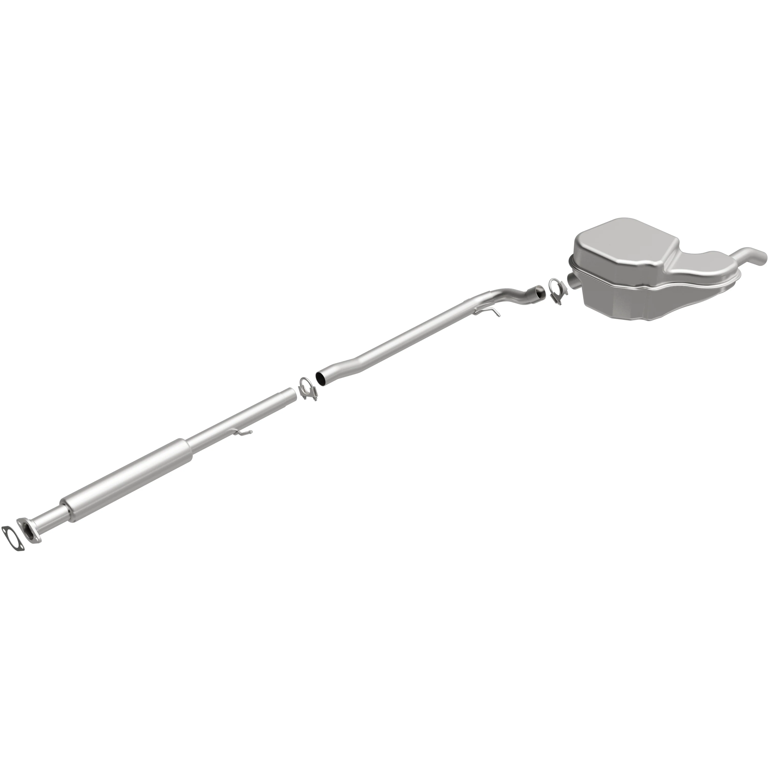 BRExhaust 2003-2004 Volvo V70 2.5L | 2003-2007 Volvo XC70 2.5L Direct-Fit Exhaust System Kit 106-0197 - Image 4