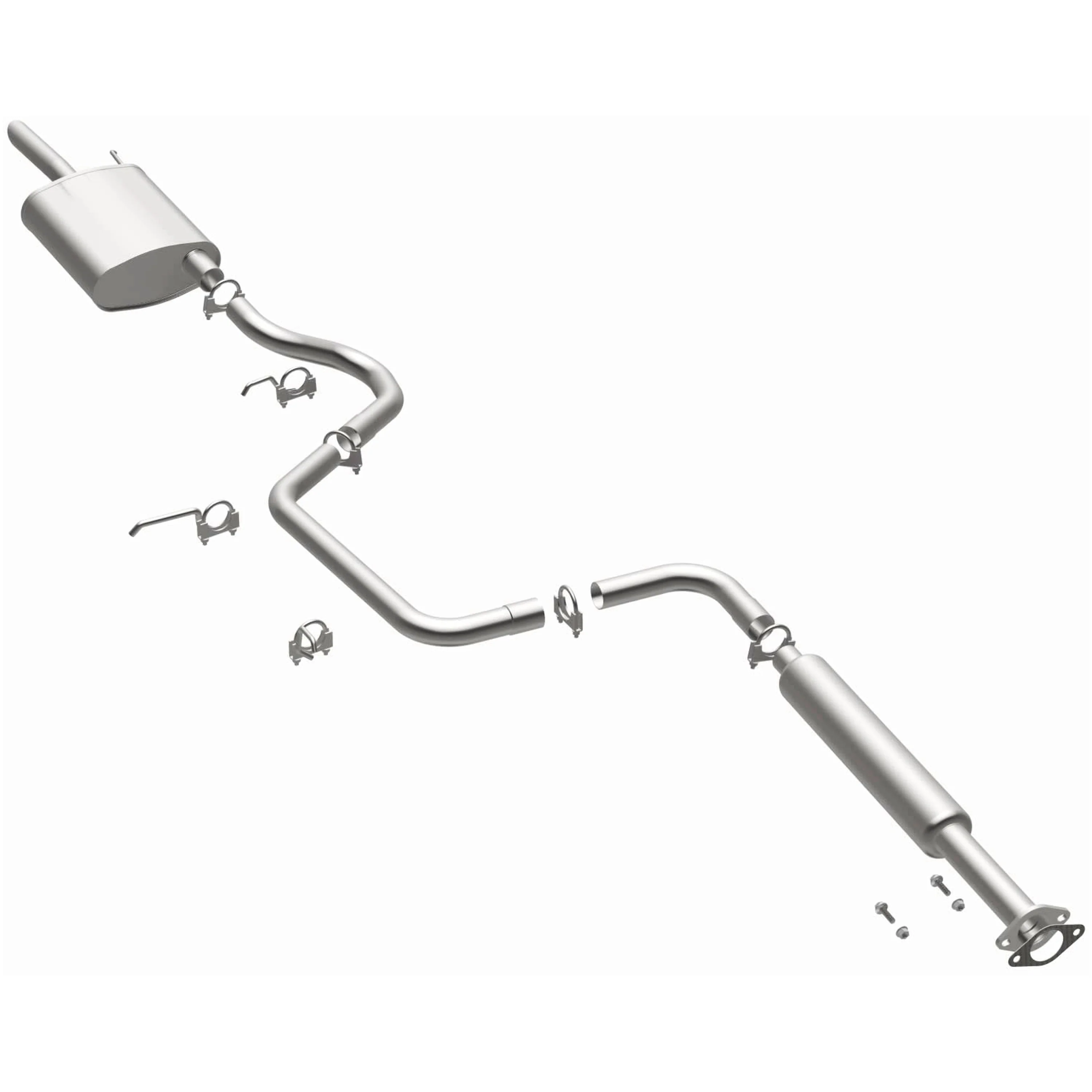 BRExhaust Direct-Fit Exhaust System Kit 106-0199 - Image 2
