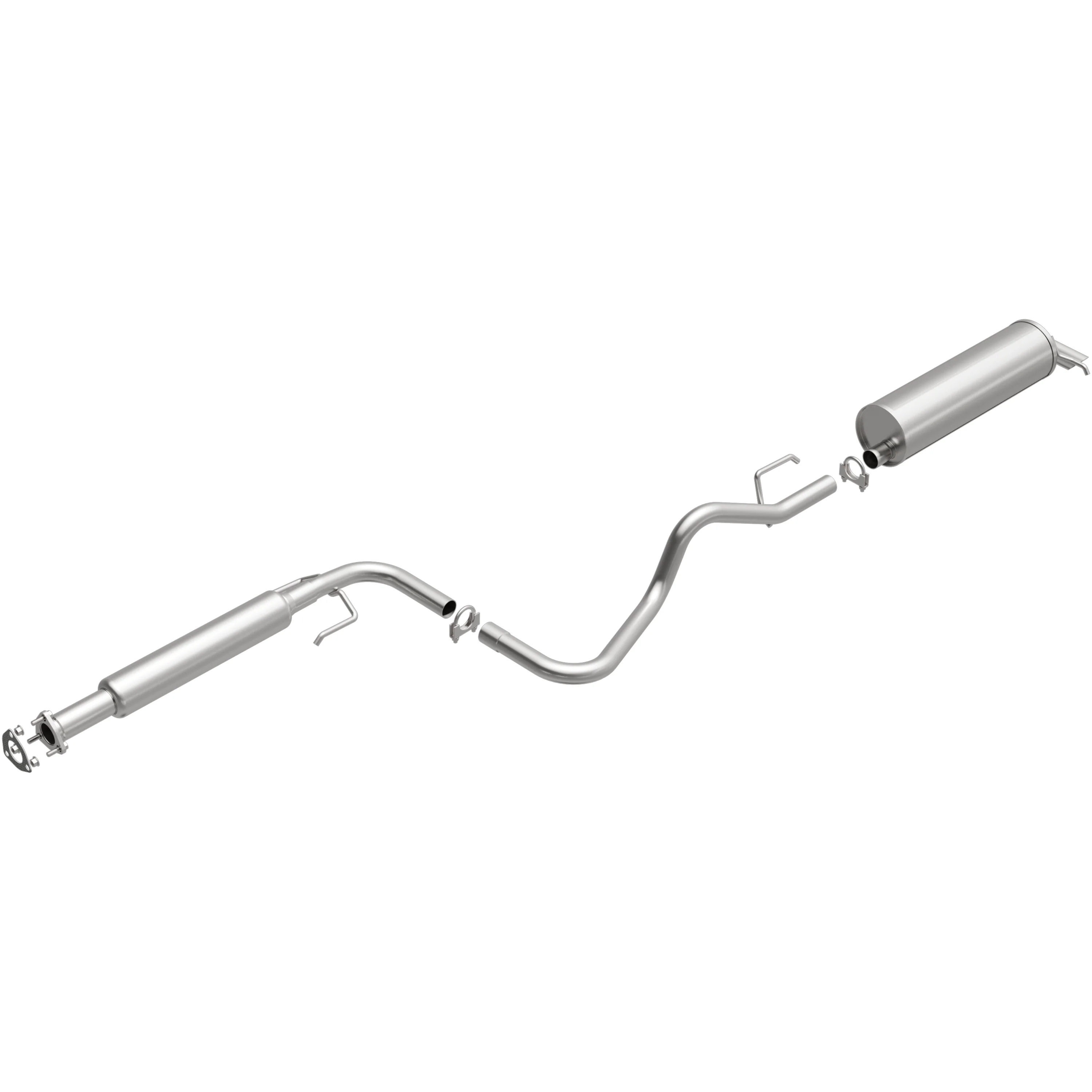BRExhaust 2003-2004 Saturn Ion 2.2L Direct-Fit Exhaust System Kit 106-0202 - Image 2
