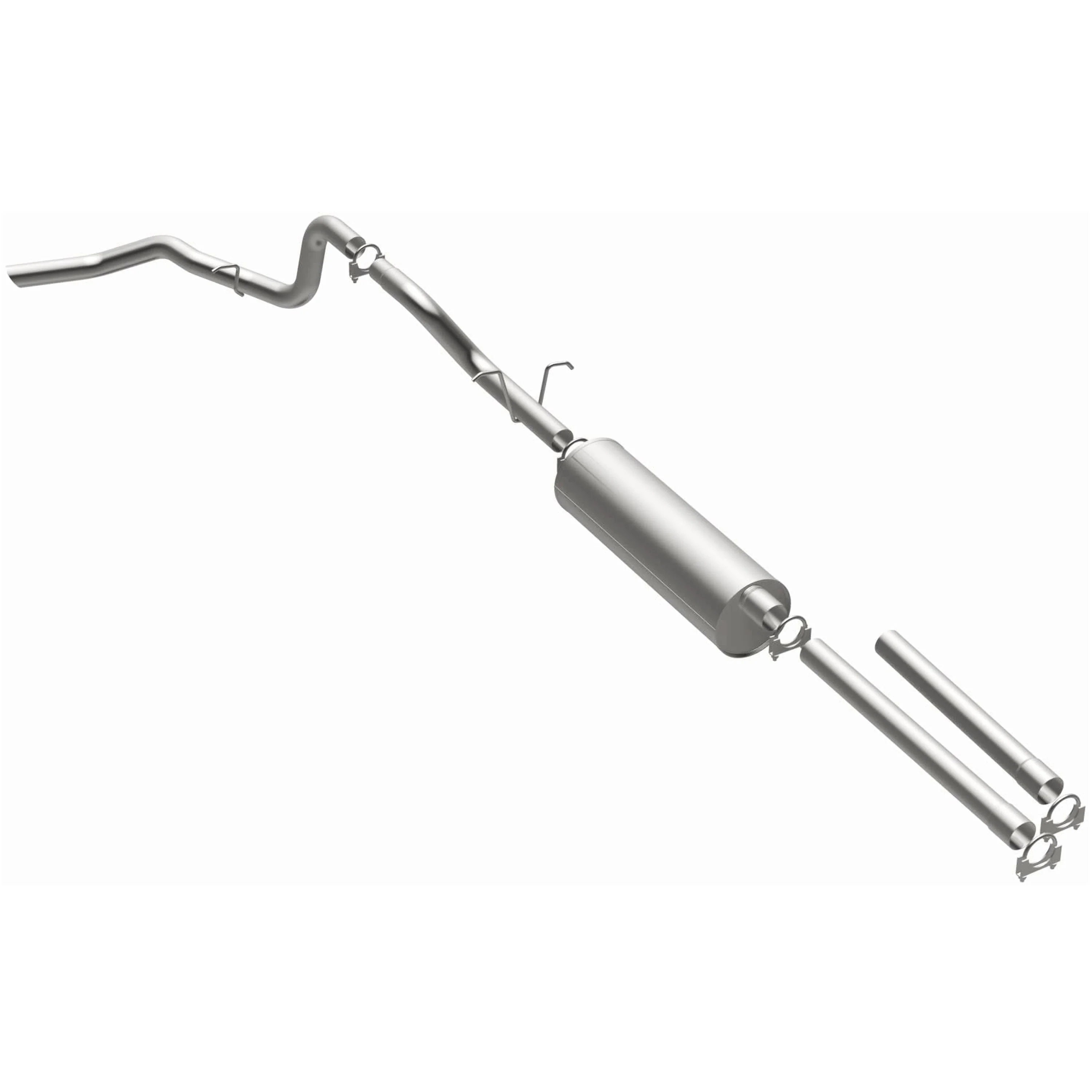 BRExhaust 1987-1996 Ford F-150 4.9L | 1987-1995 Ford F-150 5.0L Direct-Fit Exhaust System Kit 106-0203 - Image 2