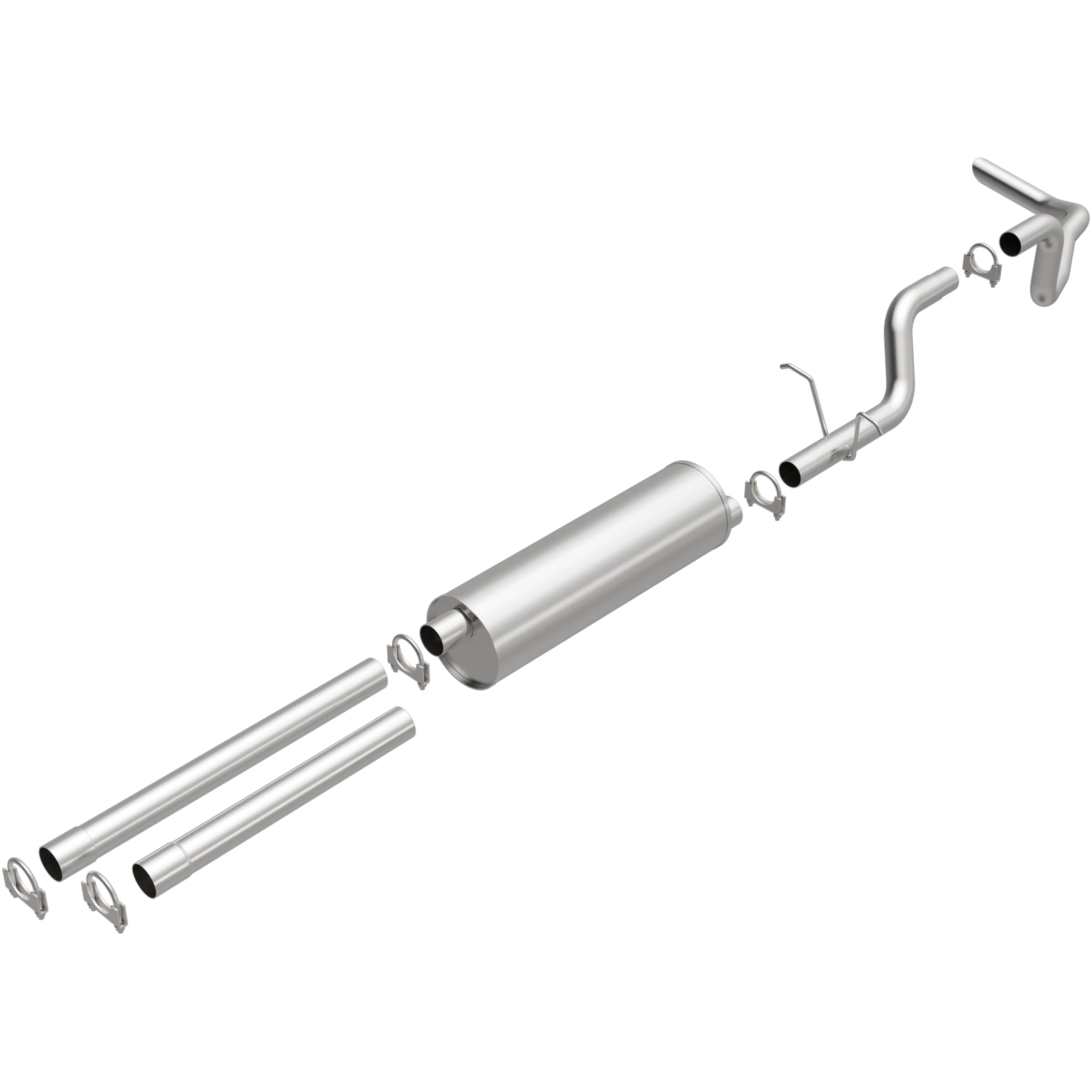BRExhaust 1987-1996 Ford F-150 4.9L | 1987-1995 Ford F-150 5.0L Direct-Fit Exhaust System Kit 106-0203 - Image 4