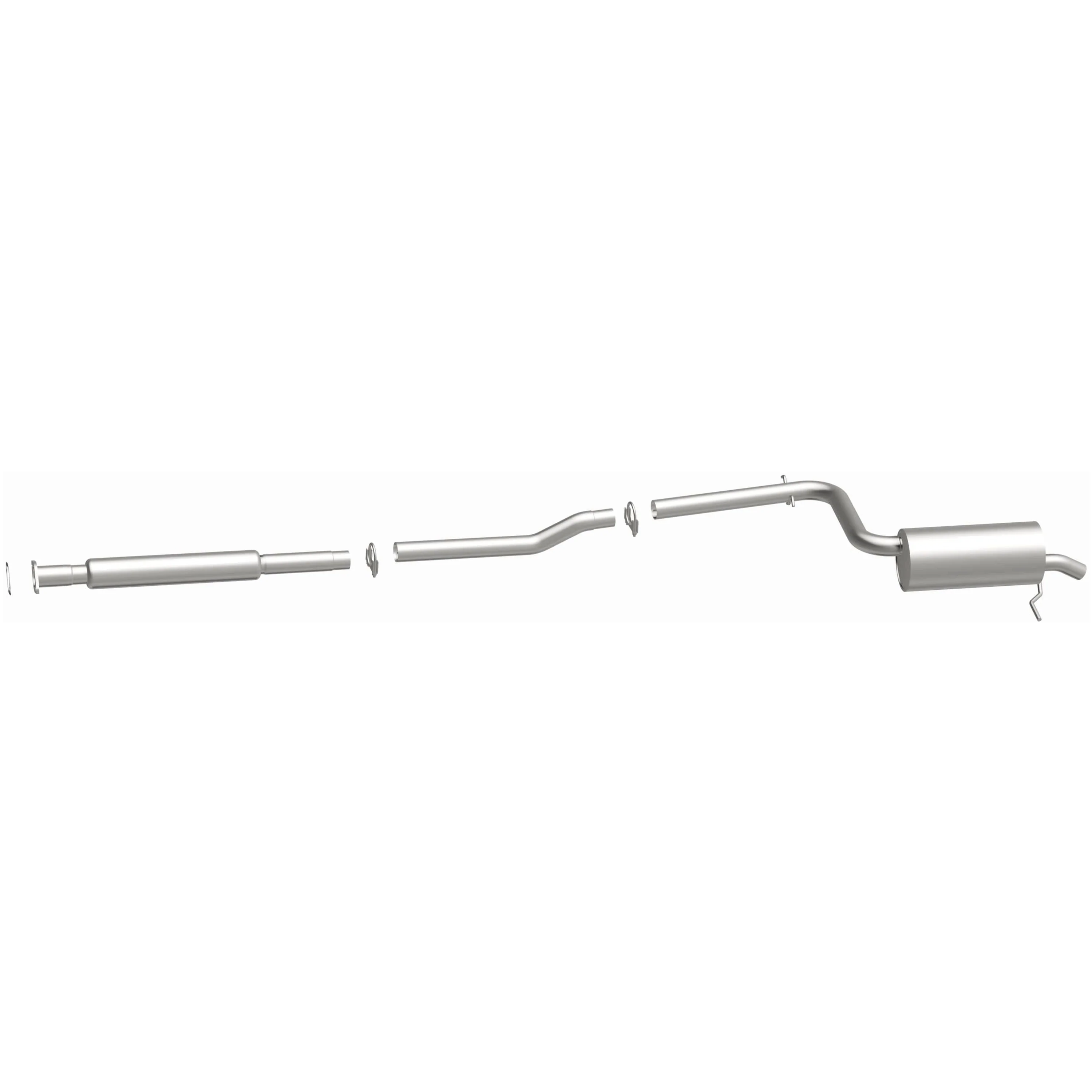 BRExhaust 2003-2006 Volvo XC90 2.5L | 2003-2005 Volvo XC90 2.9L Direct-Fit Exhaust System Kit 106-0213 - Image 5