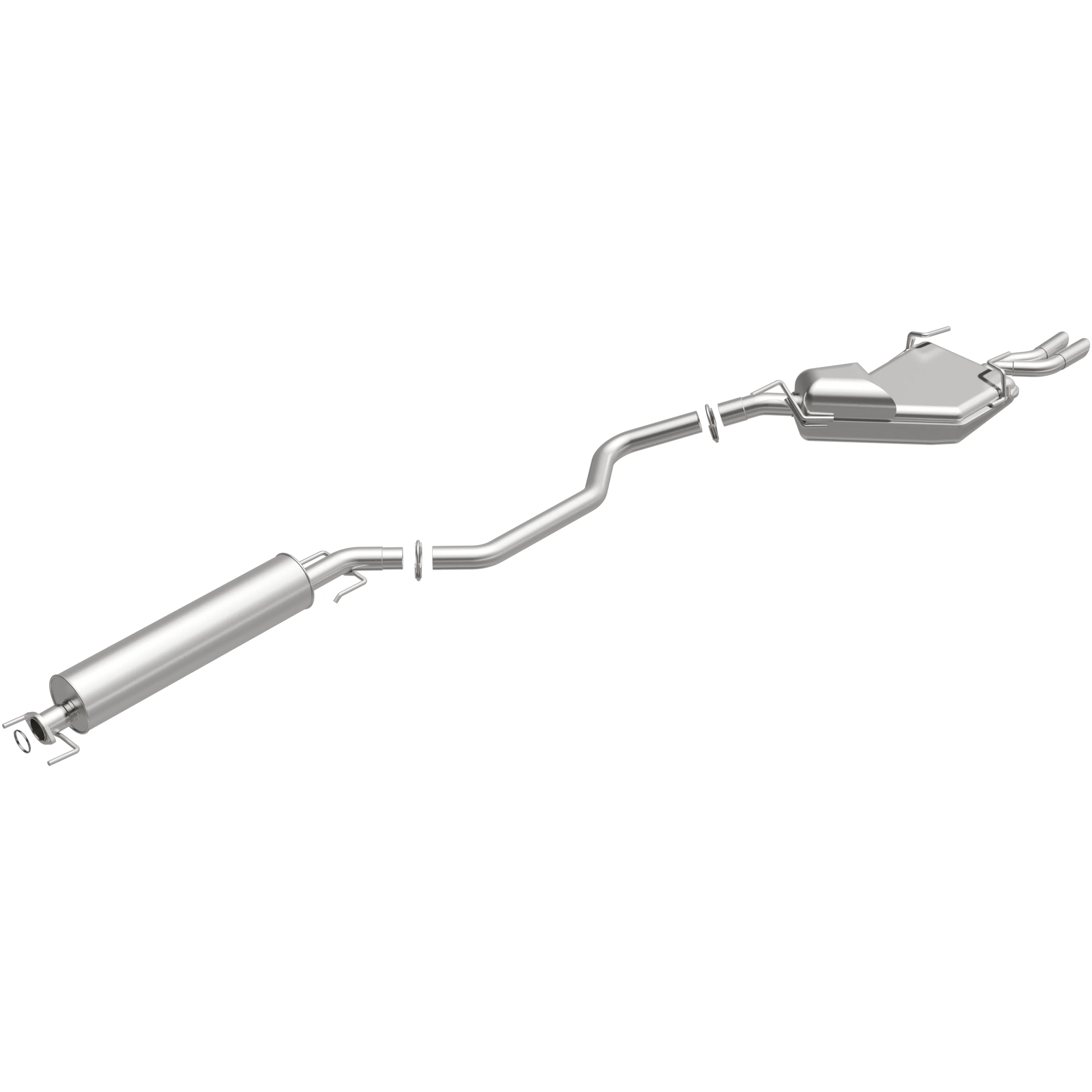 BRExhaust 1999-2003 Saab 9-5 3.0L Direct-Fit Exhaust System Kit 106-0214 - Image 2