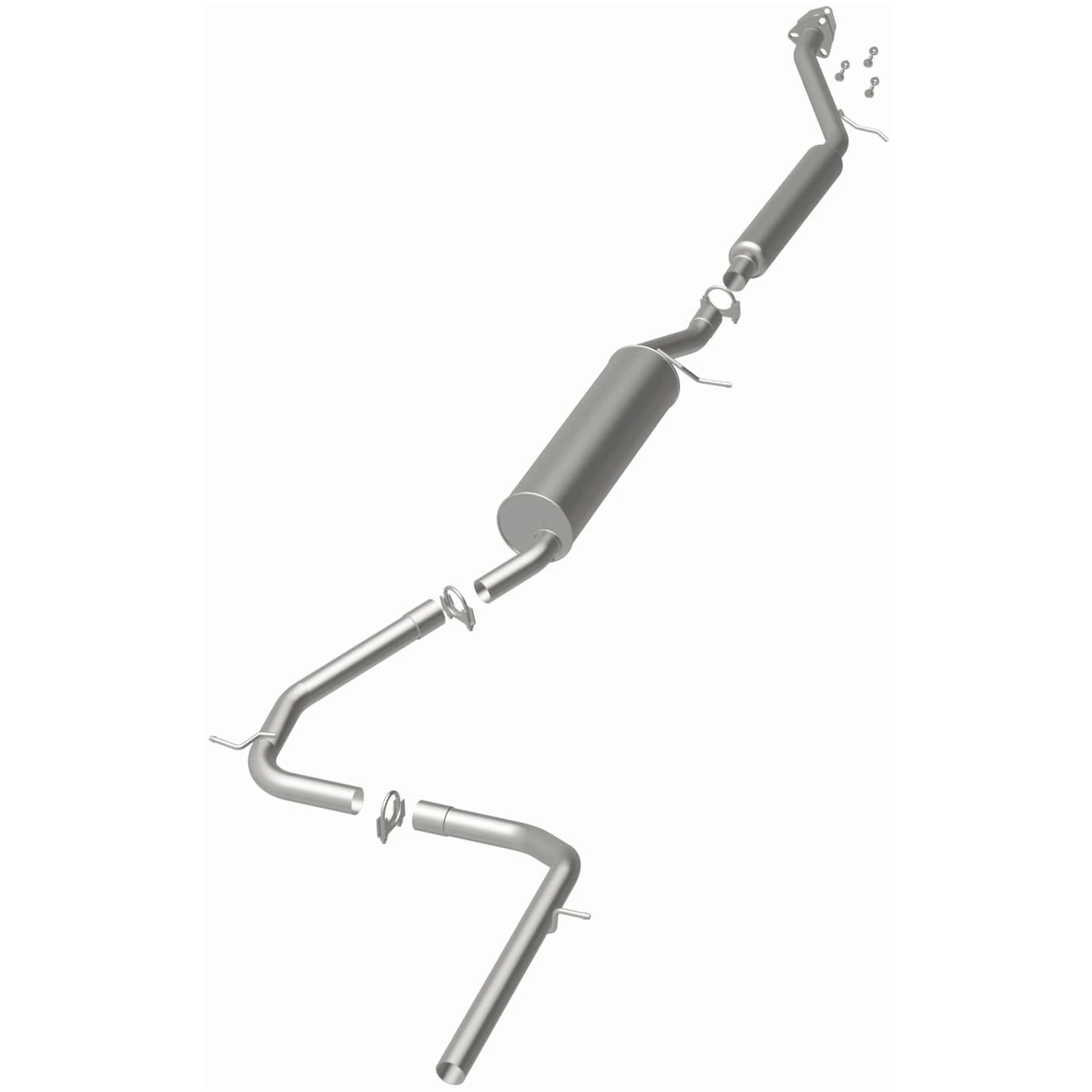 BRExhaust 1999-2004 Honda Odyssey 3.5L Direct-Fit Exhaust System Kit 106-0218 - Image 3