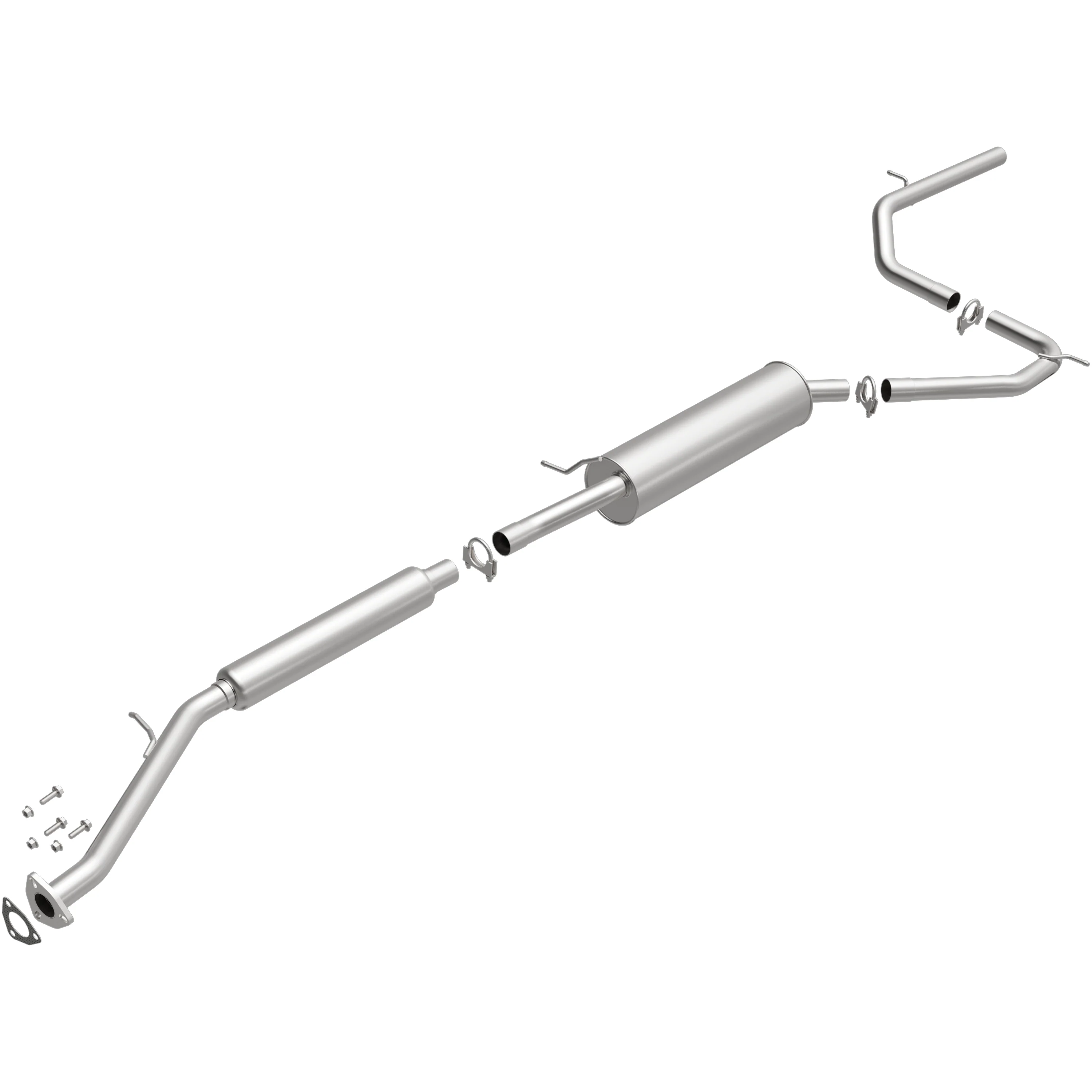 BRExhaust 1999-2004 Honda Odyssey 3.5L Direct-Fit Exhaust System Kit 106-0218 - Image 4