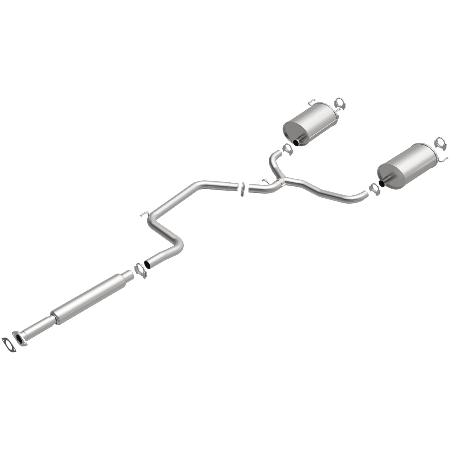 BRExhaust Direct-Fit Exhaust System Kit 106-0224 - Image 2