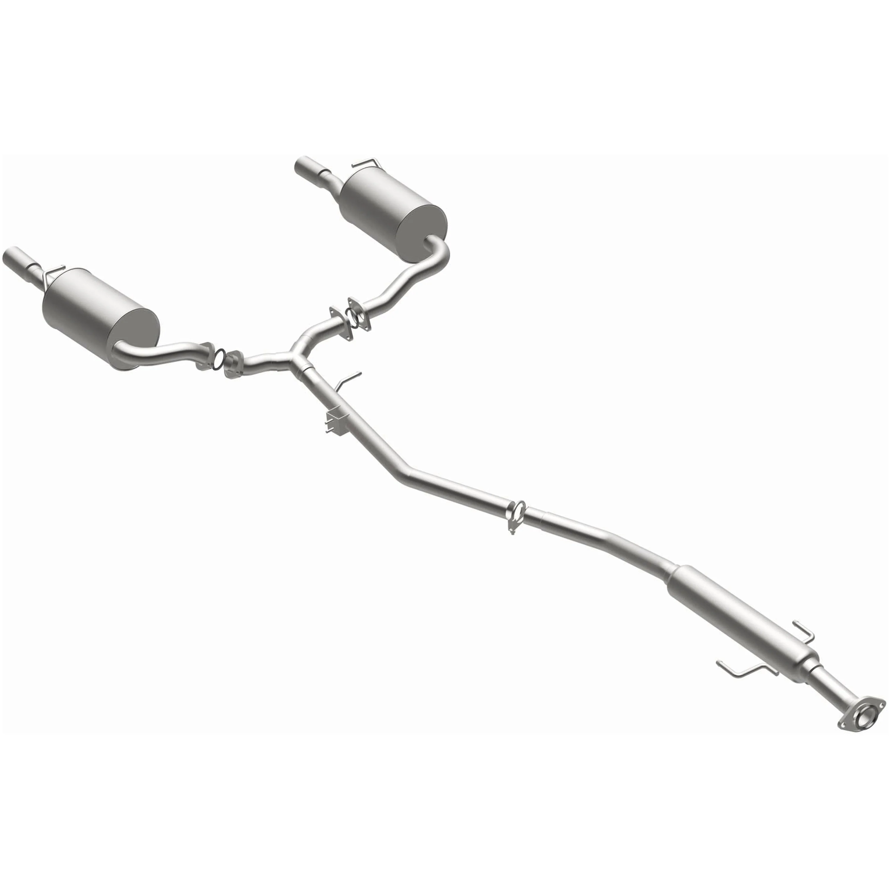 BRExhaust 2003-2008 Mazda 6 2.3L Direct-Fit Exhaust System Kit 106-0227 - Image 2