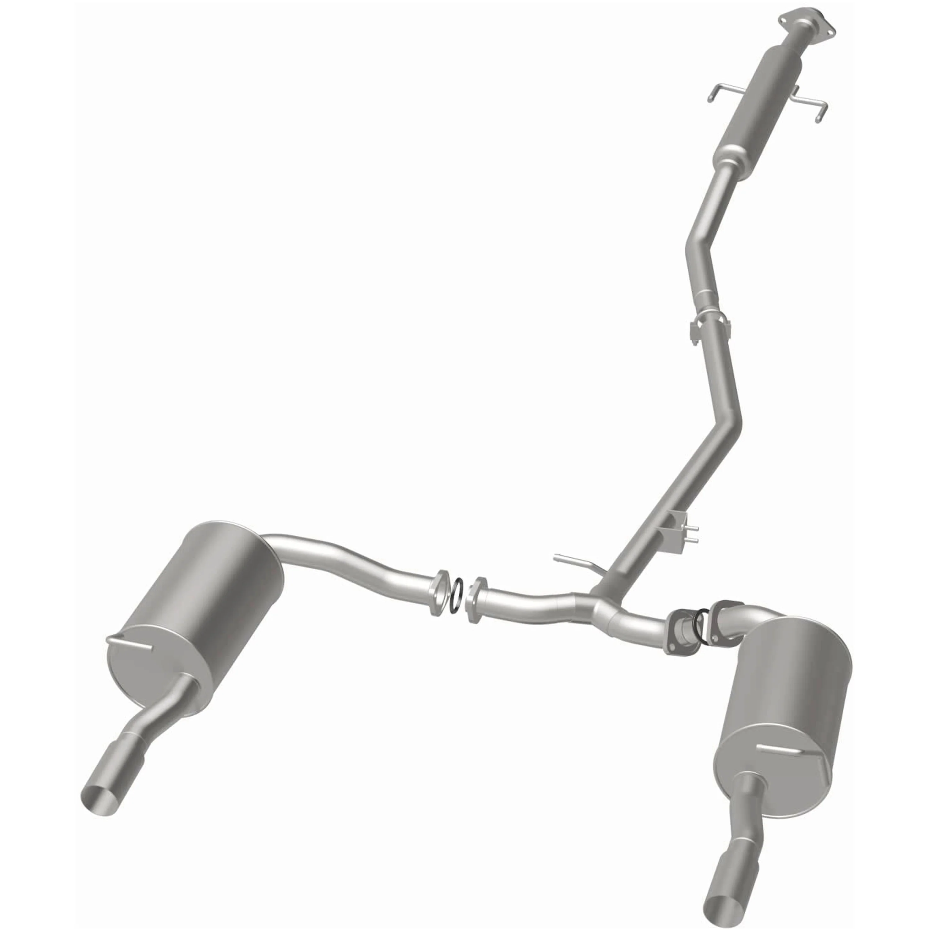 BRExhaust 2003-2008 Mazda 6 2.3L Direct-Fit Exhaust System Kit 106-0227 - Image 3