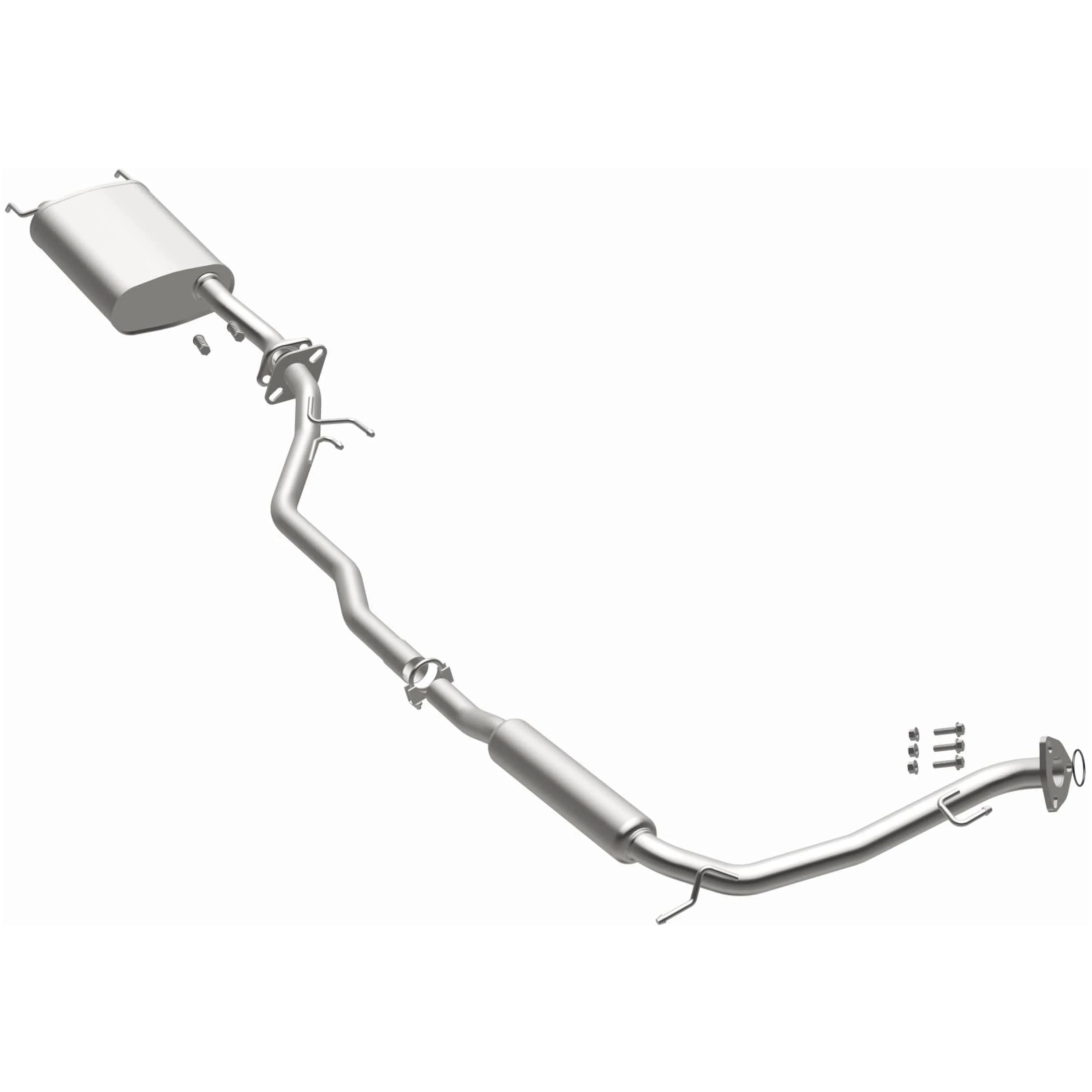 BRExhaust 2007-2008 Honda Fit 1.5L Direct-Fit Exhaust System Kit 106-0228 - Image 2