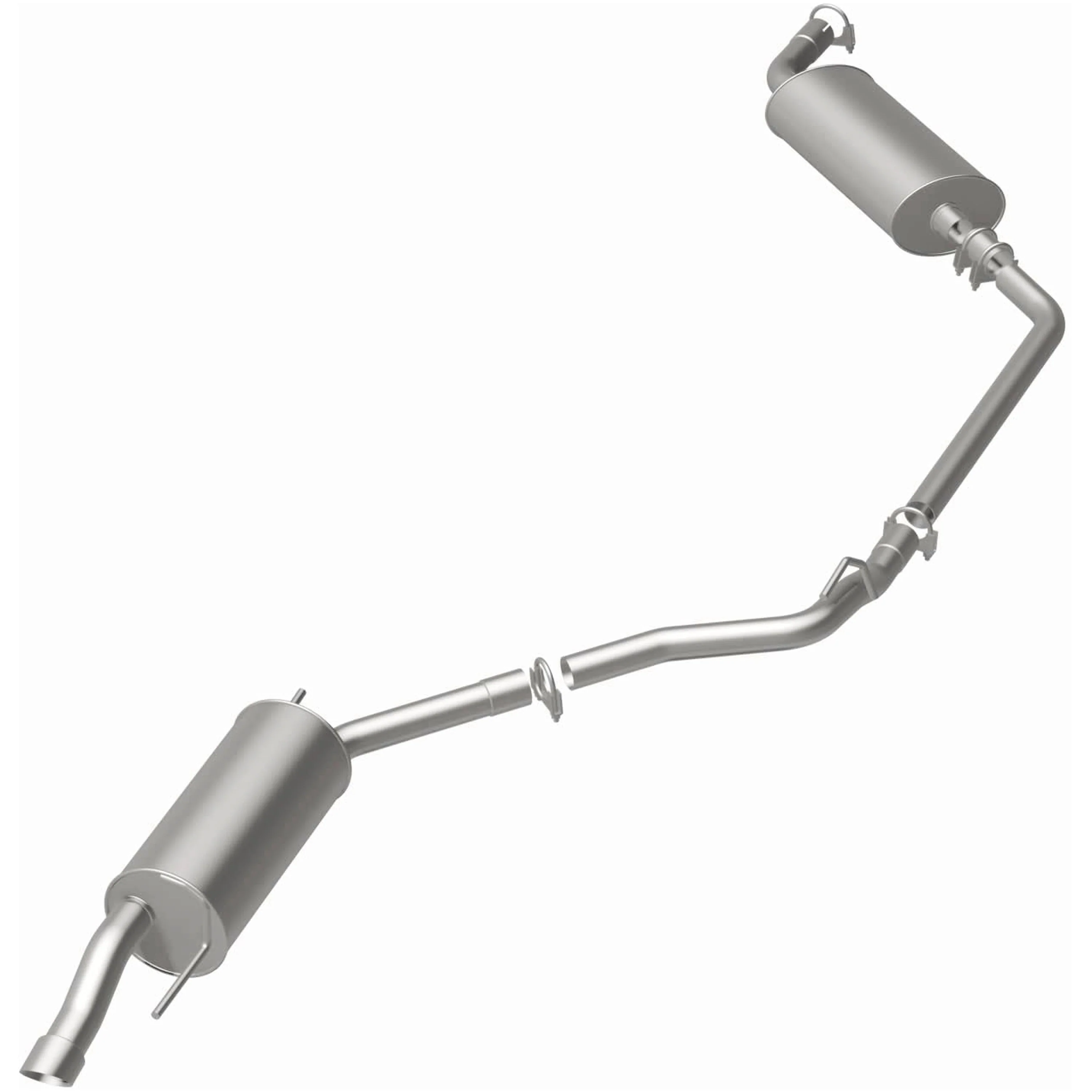 BRExhaust 1999-2003 Volkswagen EuroVan 2.8L Direct-Fit Exhaust System Kit 106-0230 - Image 3