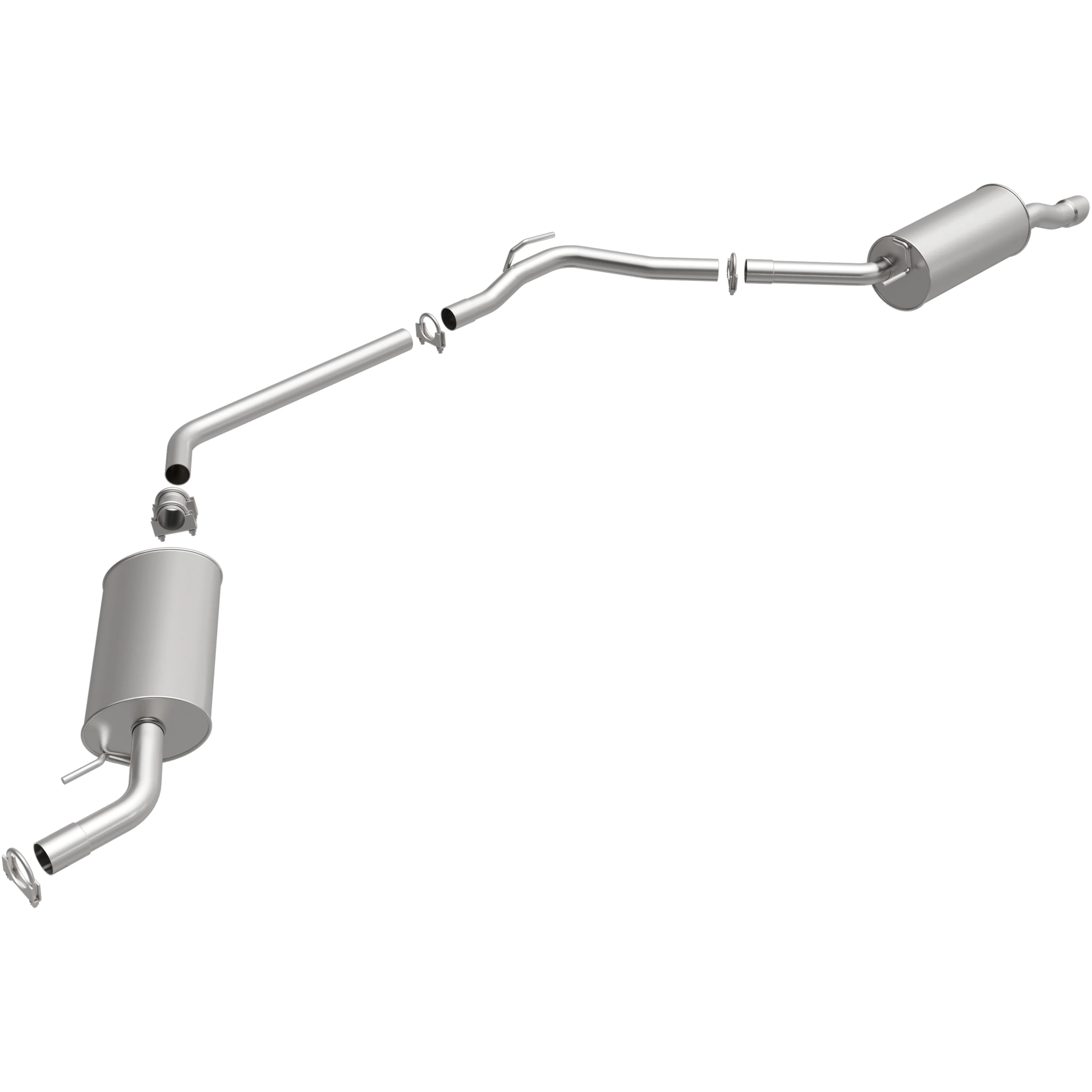 BRExhaust 1999-2003 Volkswagen EuroVan 2.8L Direct-Fit Exhaust System Kit 106-0230 - Image 4