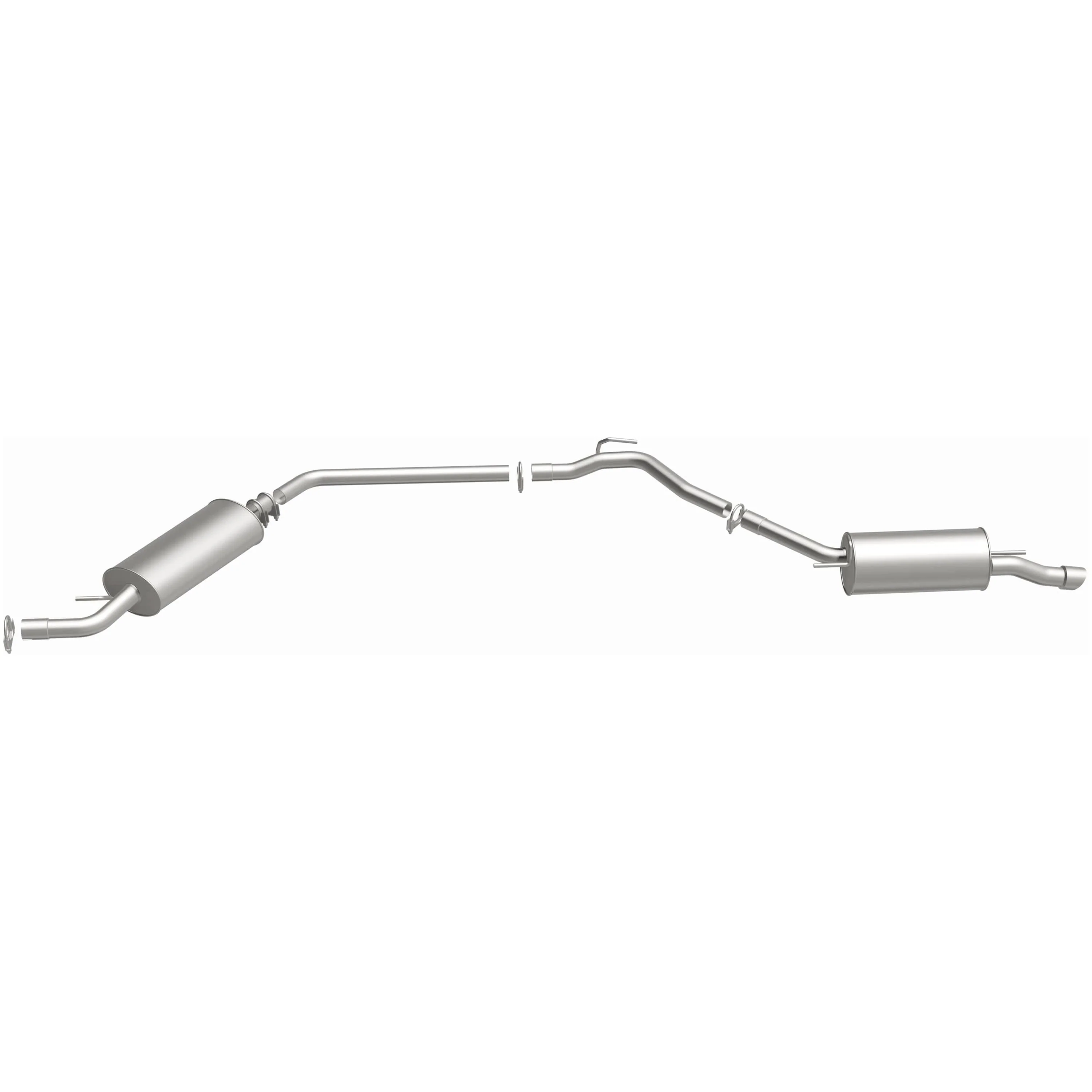 BRExhaust 1999-2003 Volkswagen EuroVan 2.8L Direct-Fit Exhaust System Kit 106-0230 - Image 5