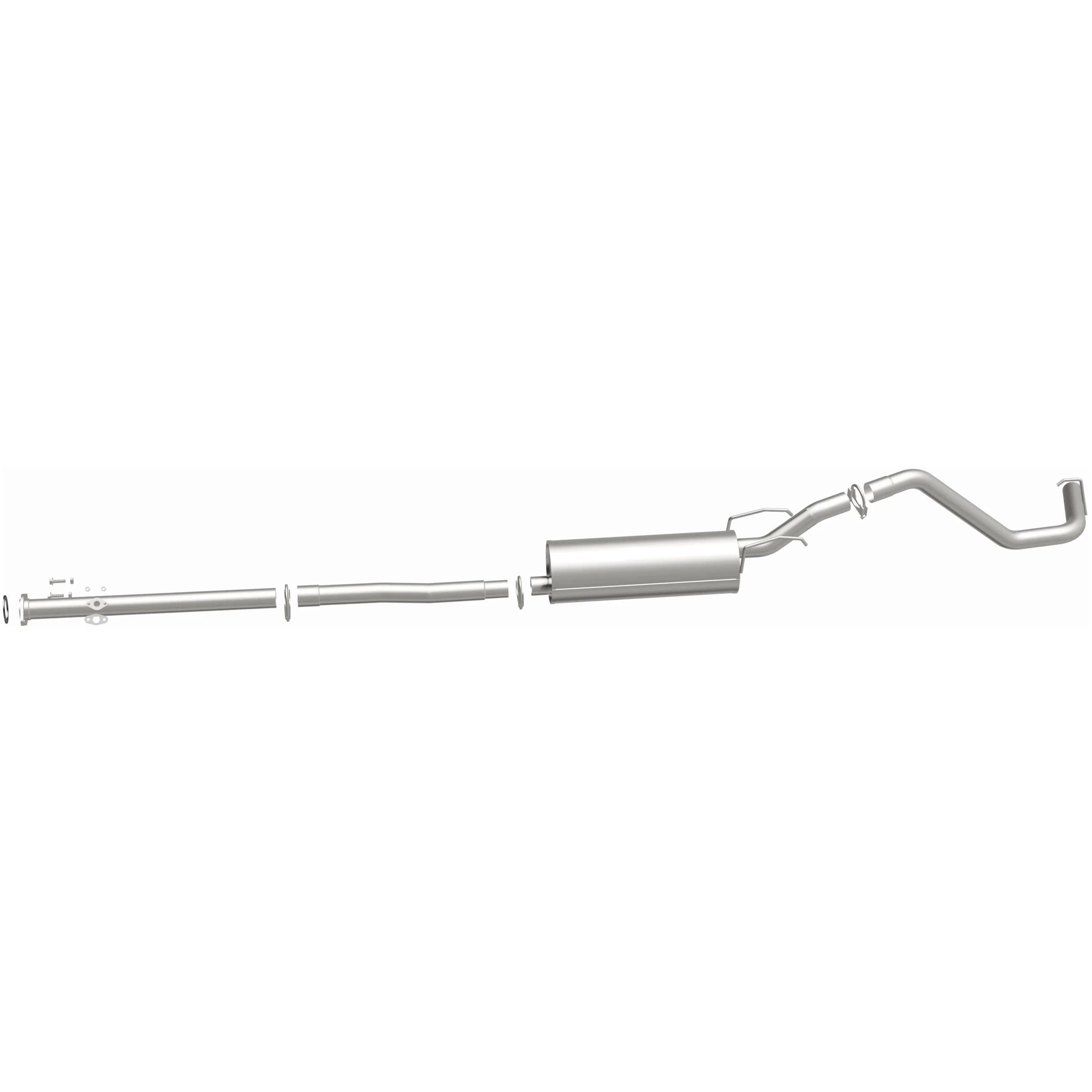 BRExhaust 1995-2000 Toyota Tacoma 2.7L Direct-Fit Exhaust System Kit 106-0240 - Image 5