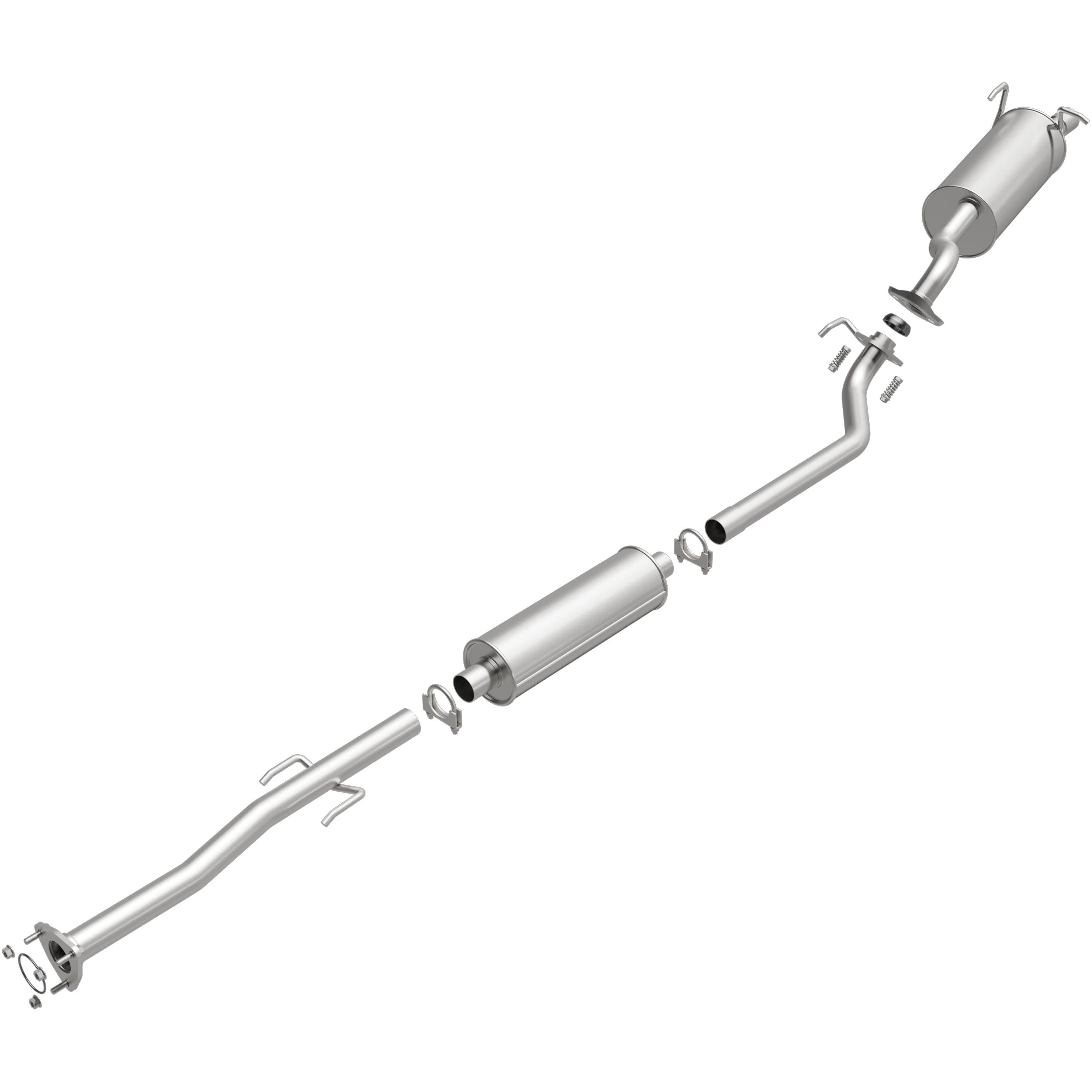 BRExhaust 2010-2011 Honda CR-V 2.4L Direct-Fit Exhaust System Kit 106-0241 - Image 2