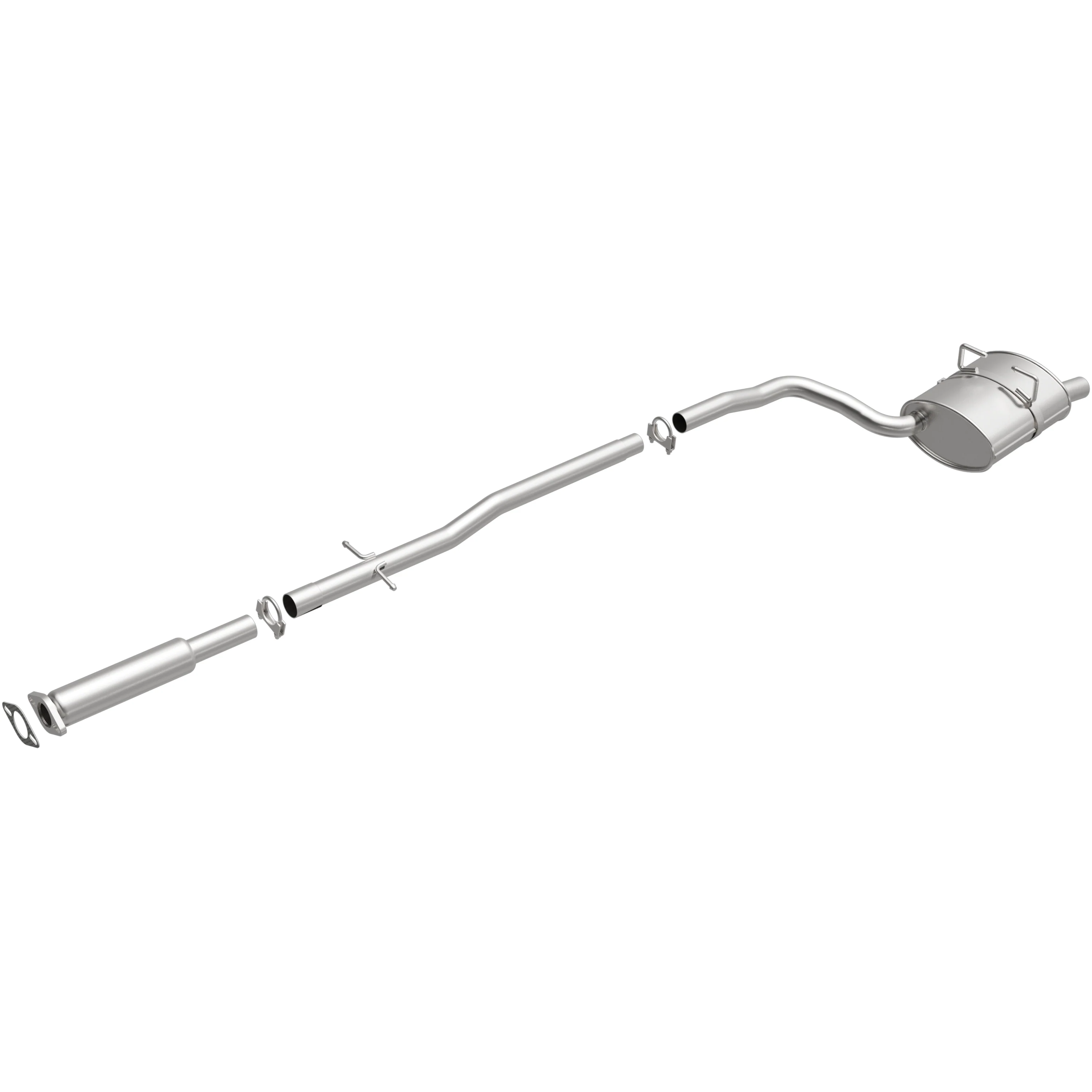BRExhaust 2002-2008 Mini Cooper Base 1.6L Direct-Fit Exhaust System Kit 106-0242 - Image 2