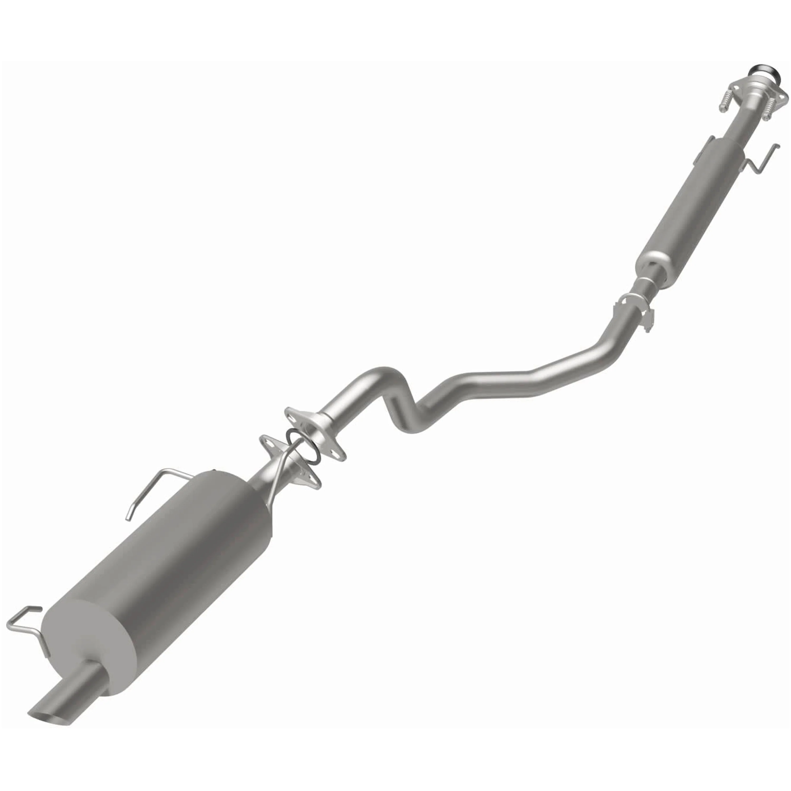 BRExhaust 2011-2017 Nissan Juke 1.6L Direct-Fit Exhaust System Kit 106-0247 - Image 3