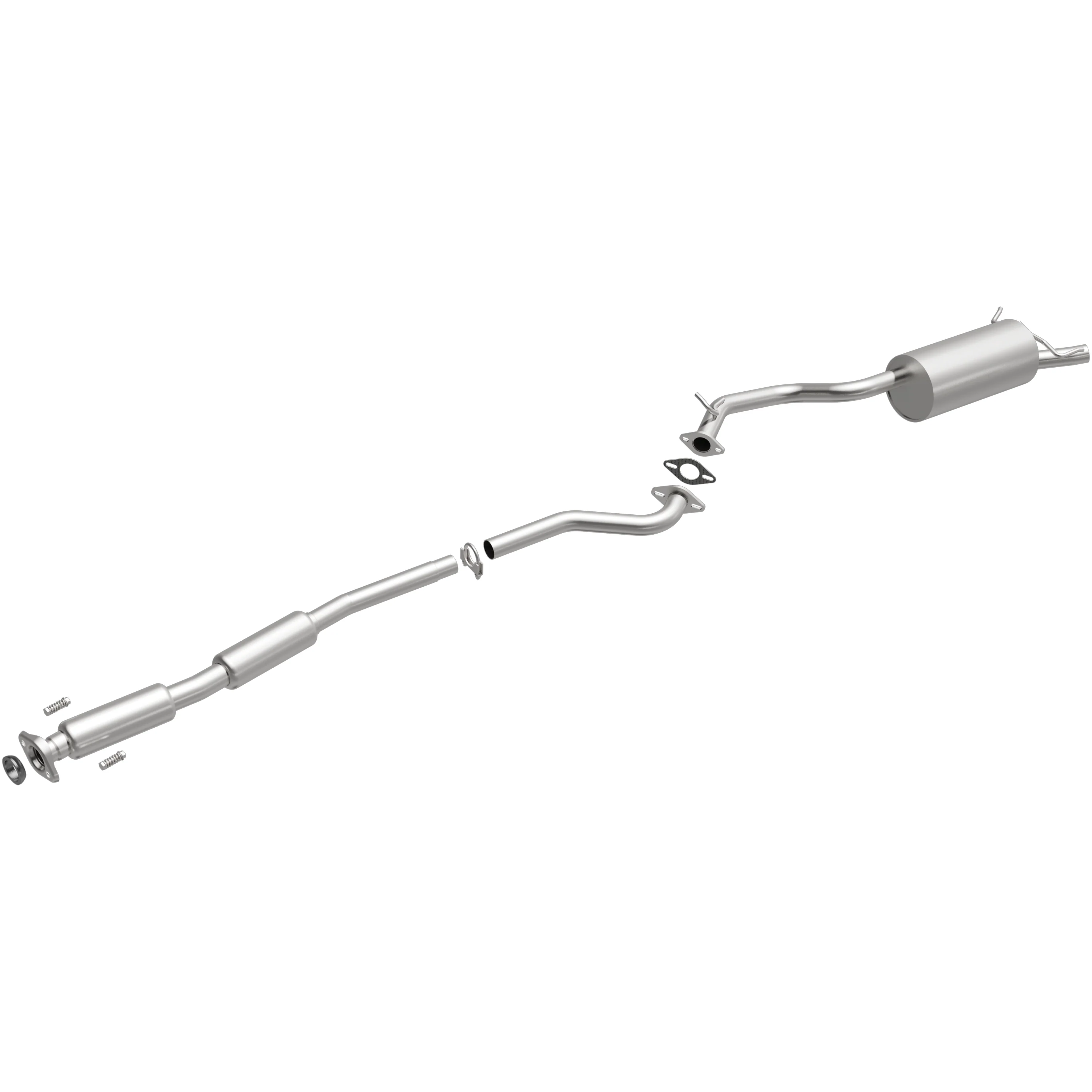BRExhaust 2004-2006 Subaru Baja 2.5L Direct-Fit Exhaust System Kit 106-0249 - Image 2