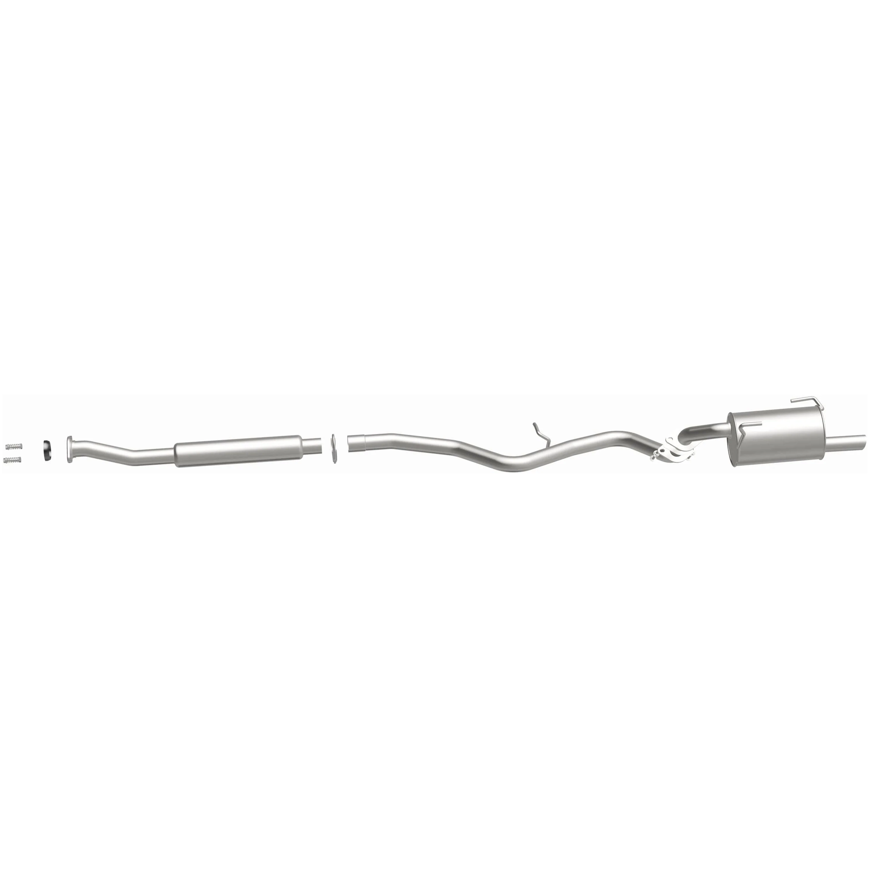 BRExhaust 2010-2017 Subaru Legacy 2.5L Direct-Fit Exhaust System Kit 106-0252 - Image 5