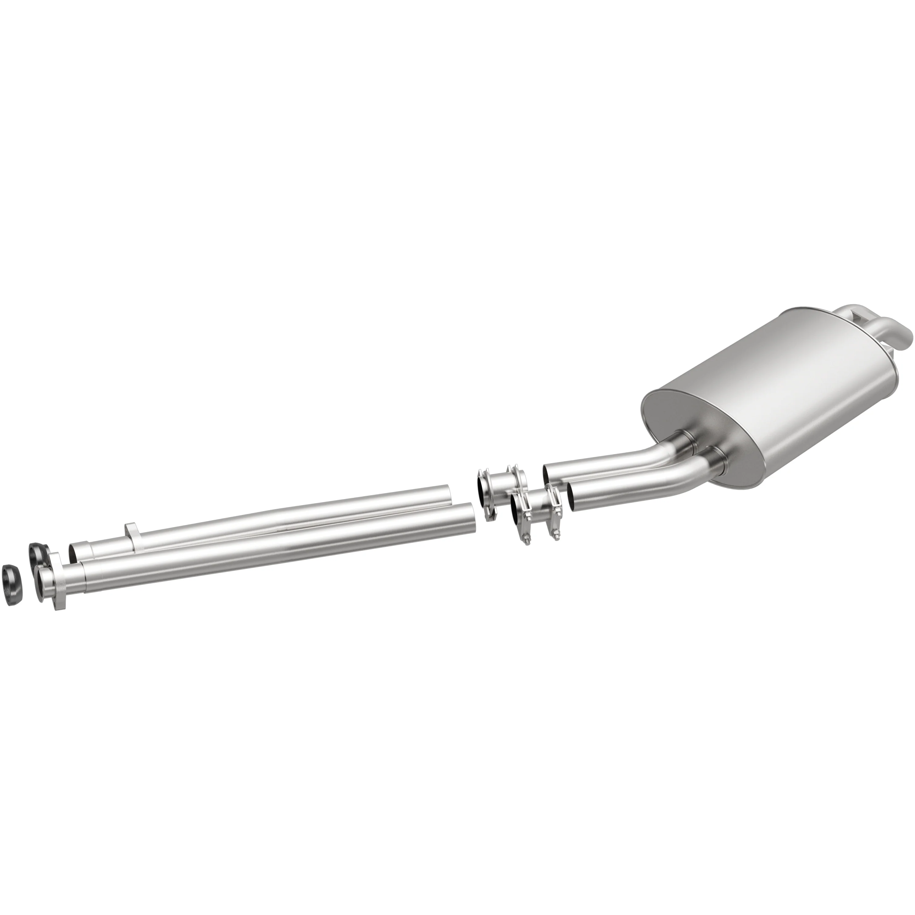 BRExhaust 1986-1989 Mercedes-Benz 560SL 5.6L Direct-Fit Exhaust System Kit 106-0255 - Image 4