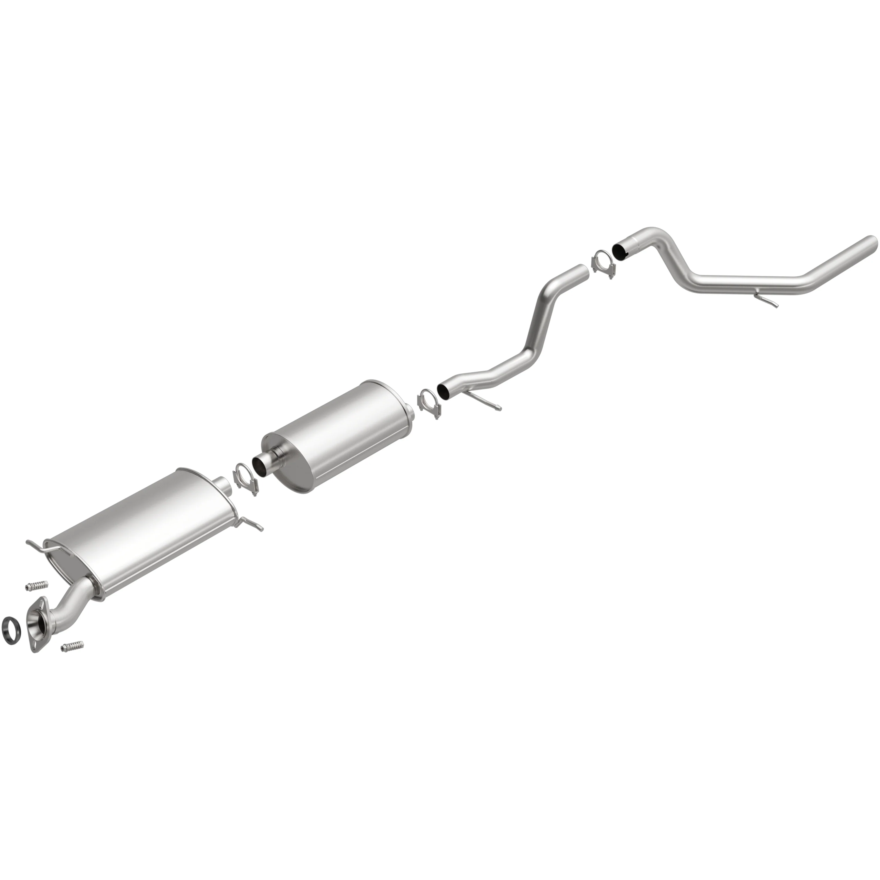 BRExhaust 2006-2010 Ford Explorer 4.6L | 2006-2010 Mercury Mountaineer 4.6L Direct-Fit Exhaust System Kit 106-0256 - Image 2