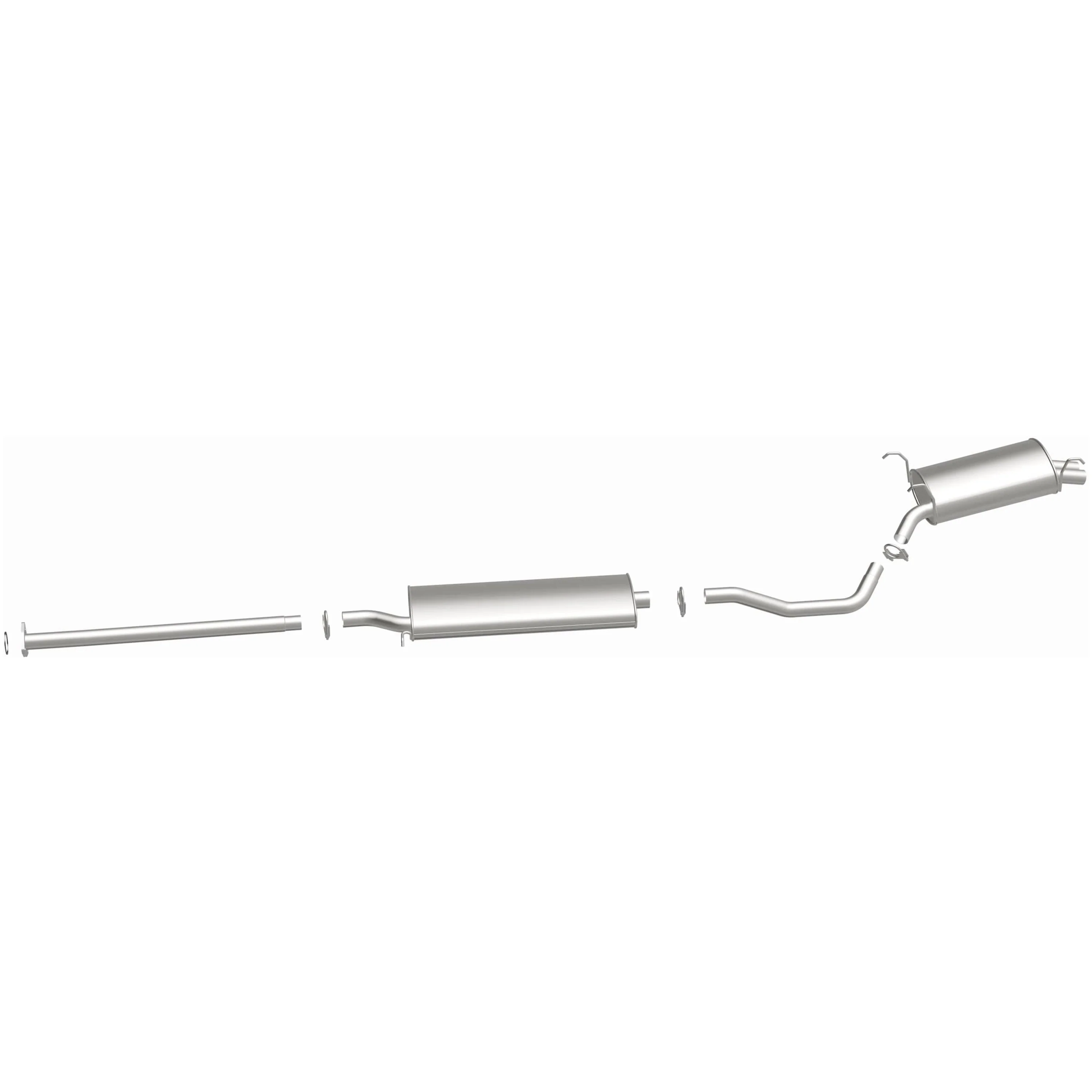 BRExhaust 2001-2002 Acura MDX 3.5L | 2003-2004 Honda Pilot 3.5L Direct-Fit Exhaust System Kit 106-0261 - Image 5