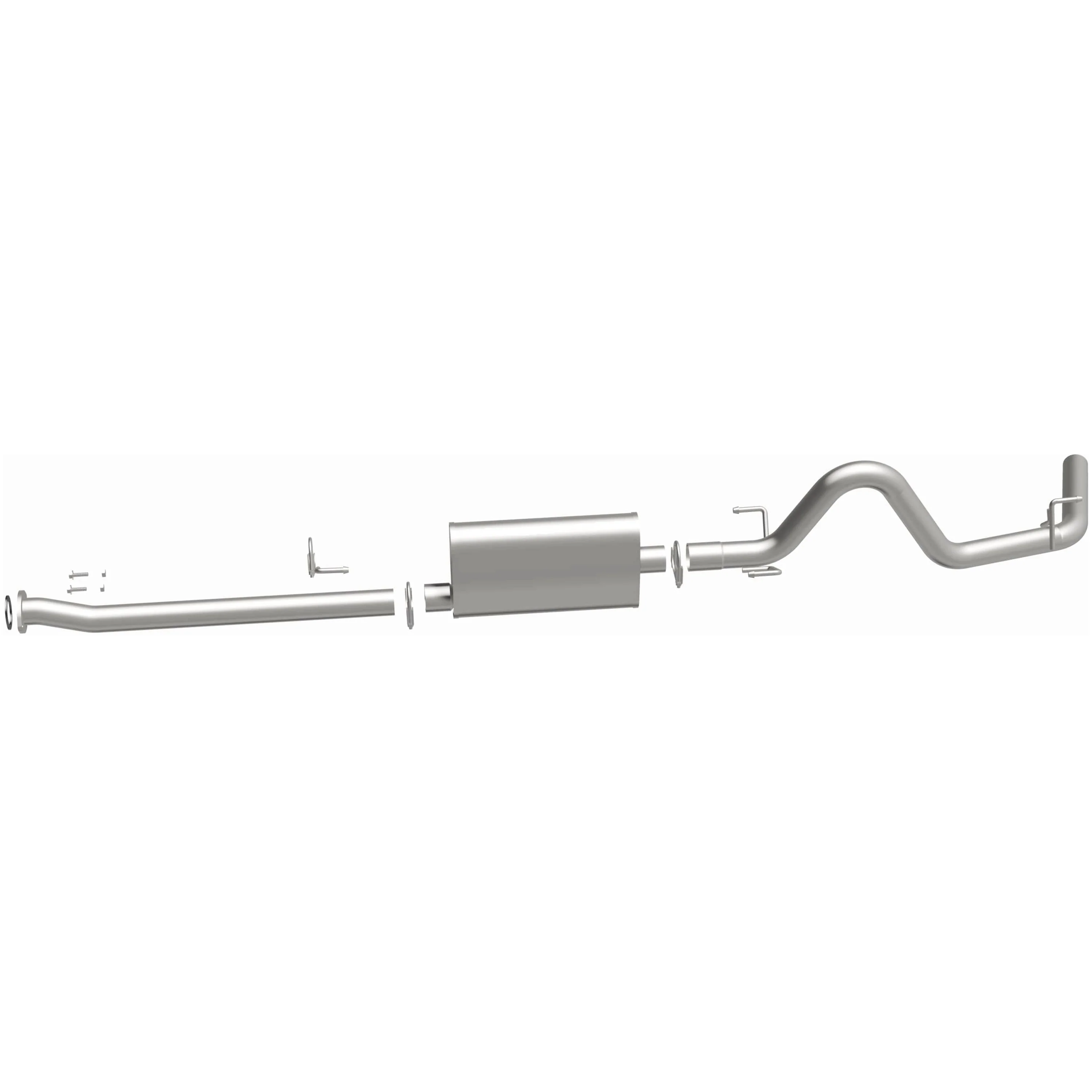BRExhaust 2013-2017 Toyota Tacoma 2.7L Direct-Fit Exhaust System Kit 106-0275 - Image 5