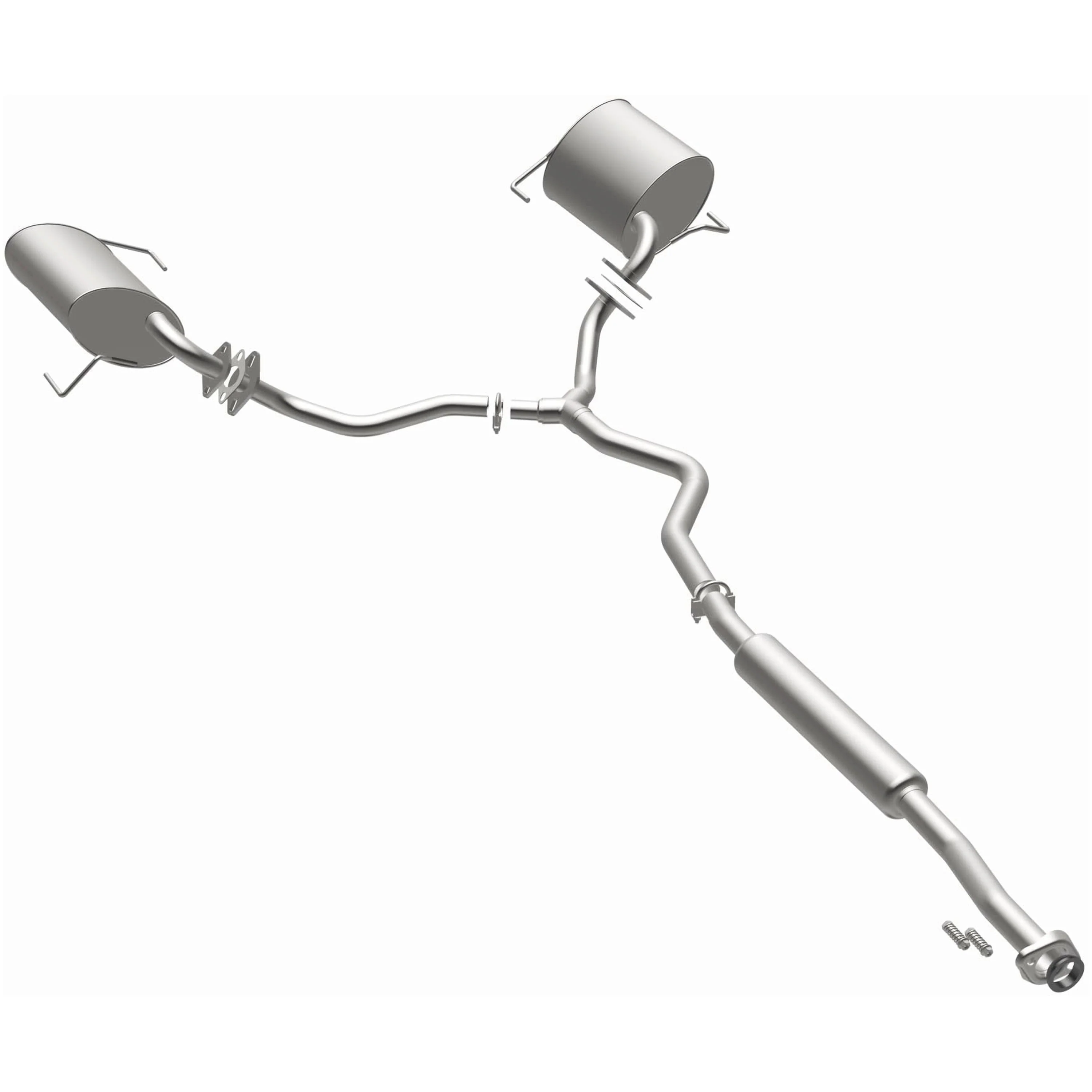 BRExhaust 2005 Subaru Outback 2.5L Direct-Fit Exhaust System Kit 106-0282 - Image 2