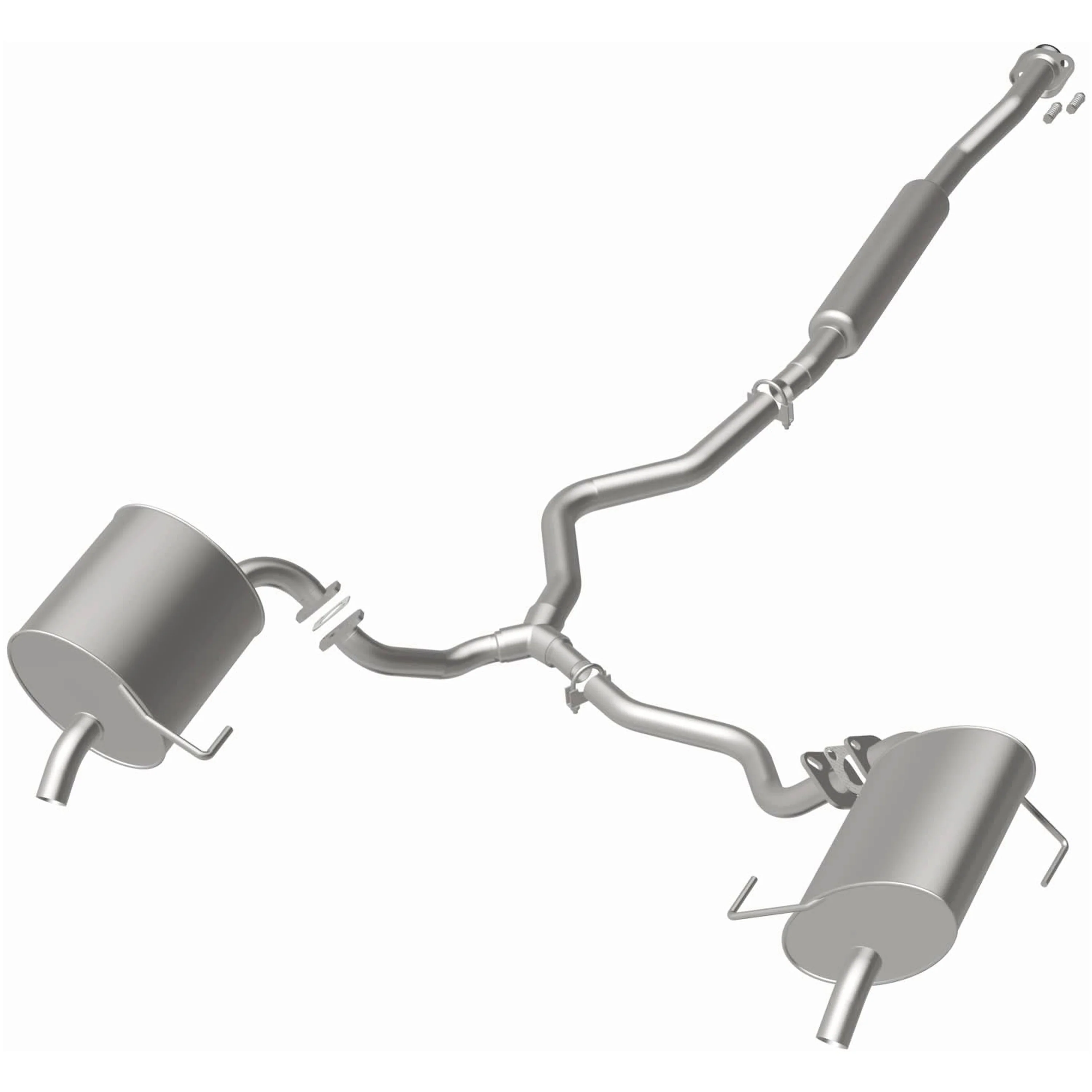 BRExhaust 2005 Subaru Outback 2.5L Direct-Fit Exhaust System Kit 106-0282 - Image 3